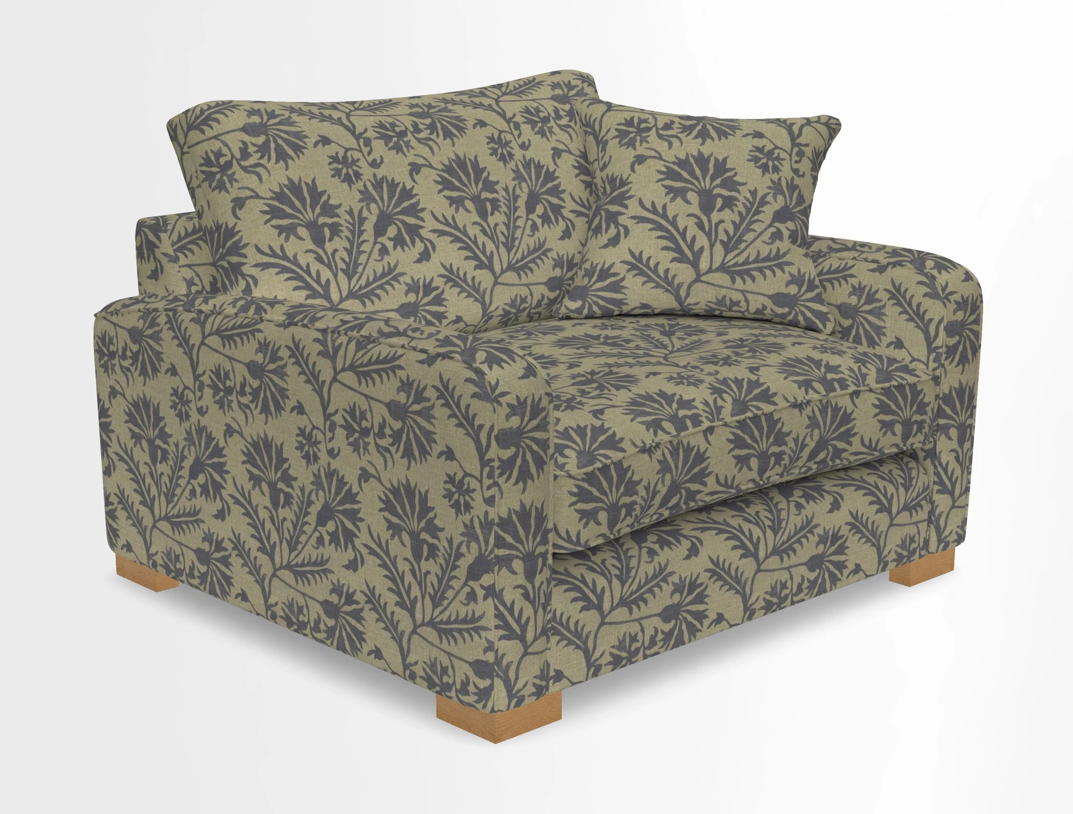 Brook Green snuggler in Two Tone Plain Biscuit