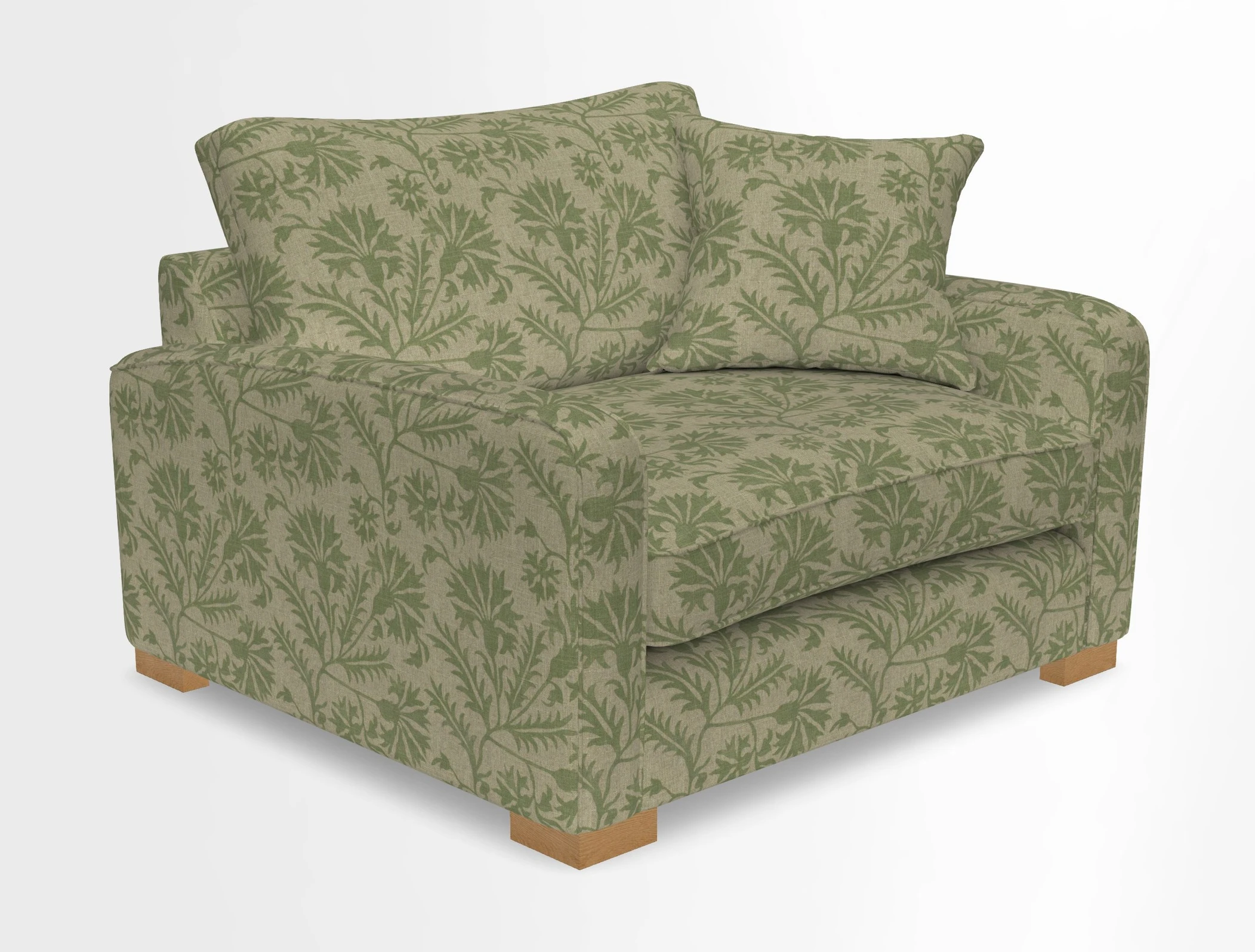 Brook Green snuggler in Two Tone Plain Biscuit