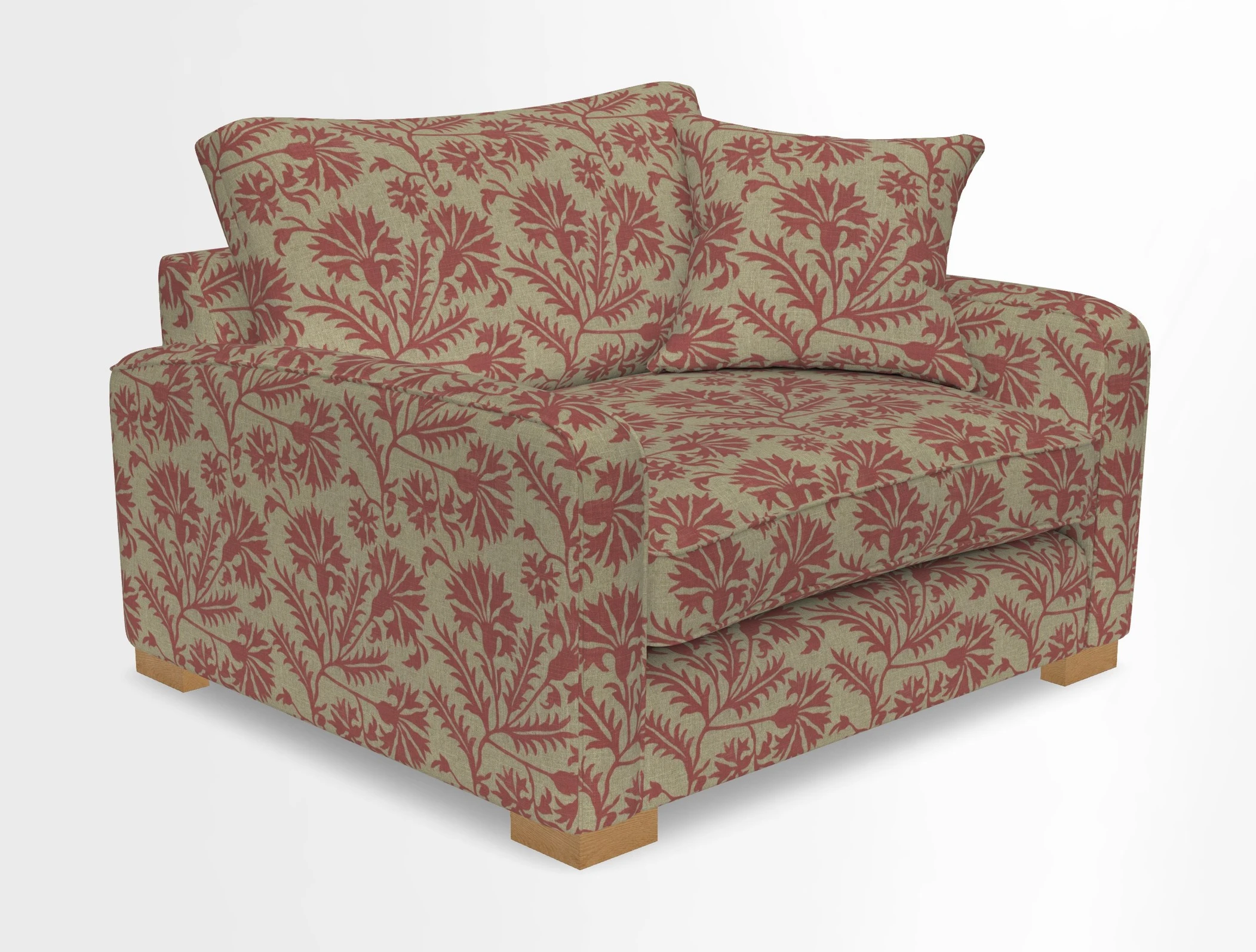 Brook Green snuggler in Two Tone Plain Biscuit
