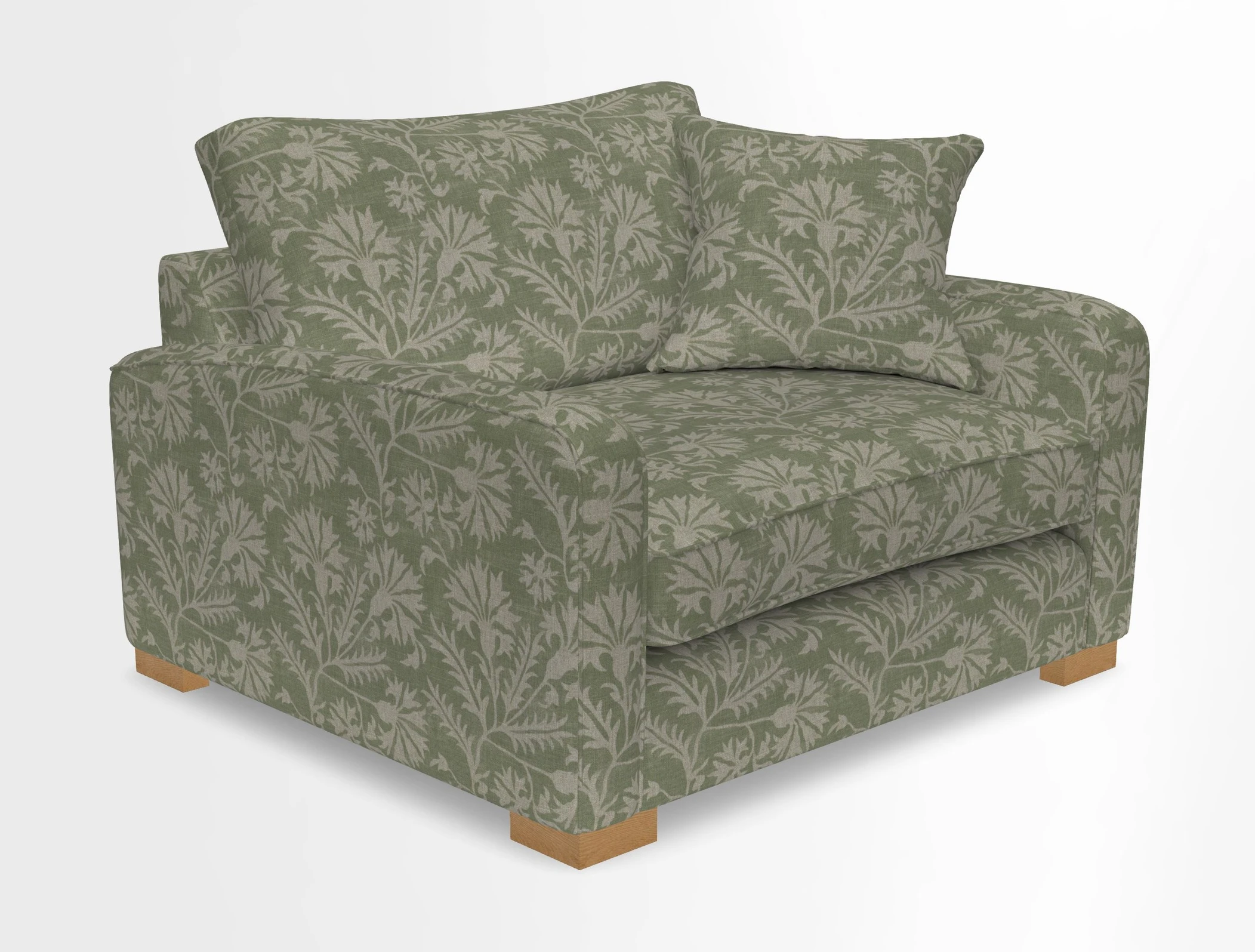 Brook Green snuggler in Two Tone Plain Biscuit