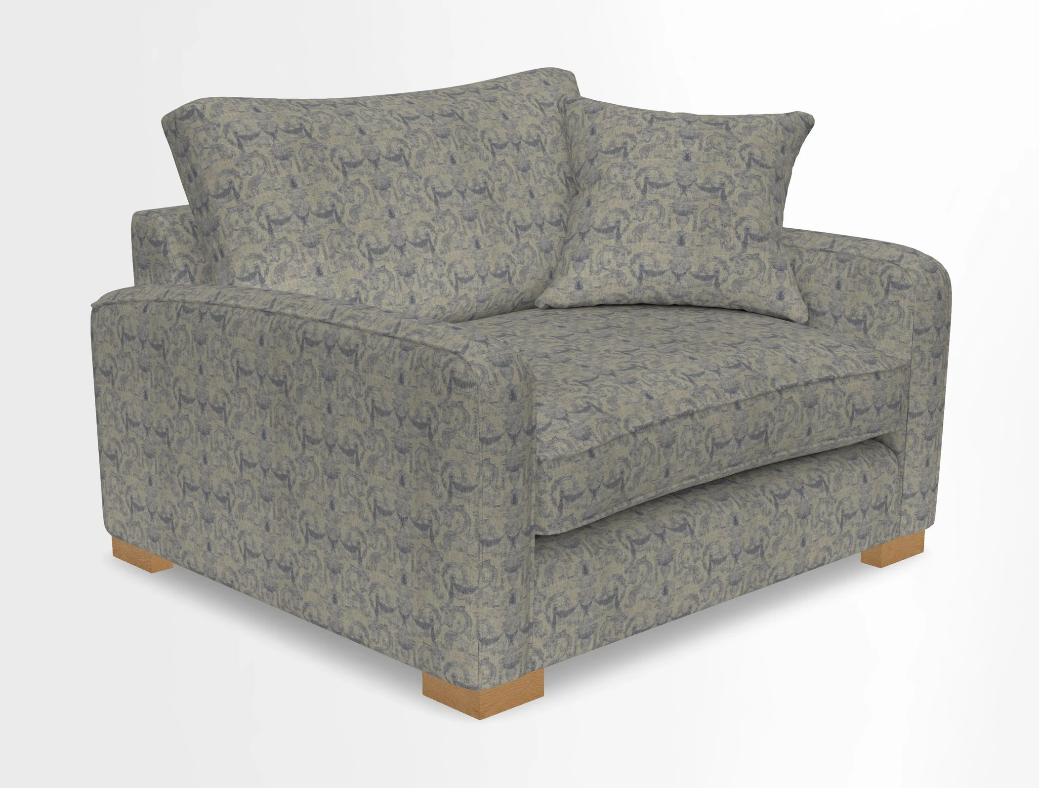 Brook Green snuggler in Two Tone Plain Biscuit