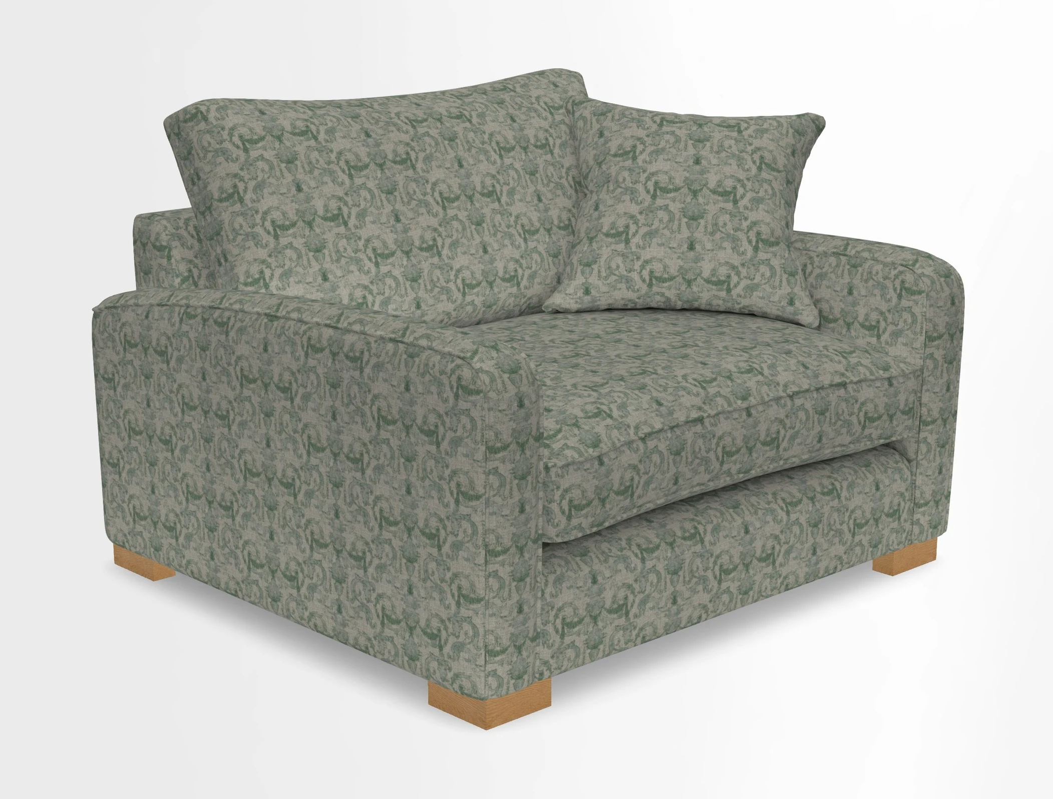 Brook Green snuggler in Two Tone Plain Biscuit