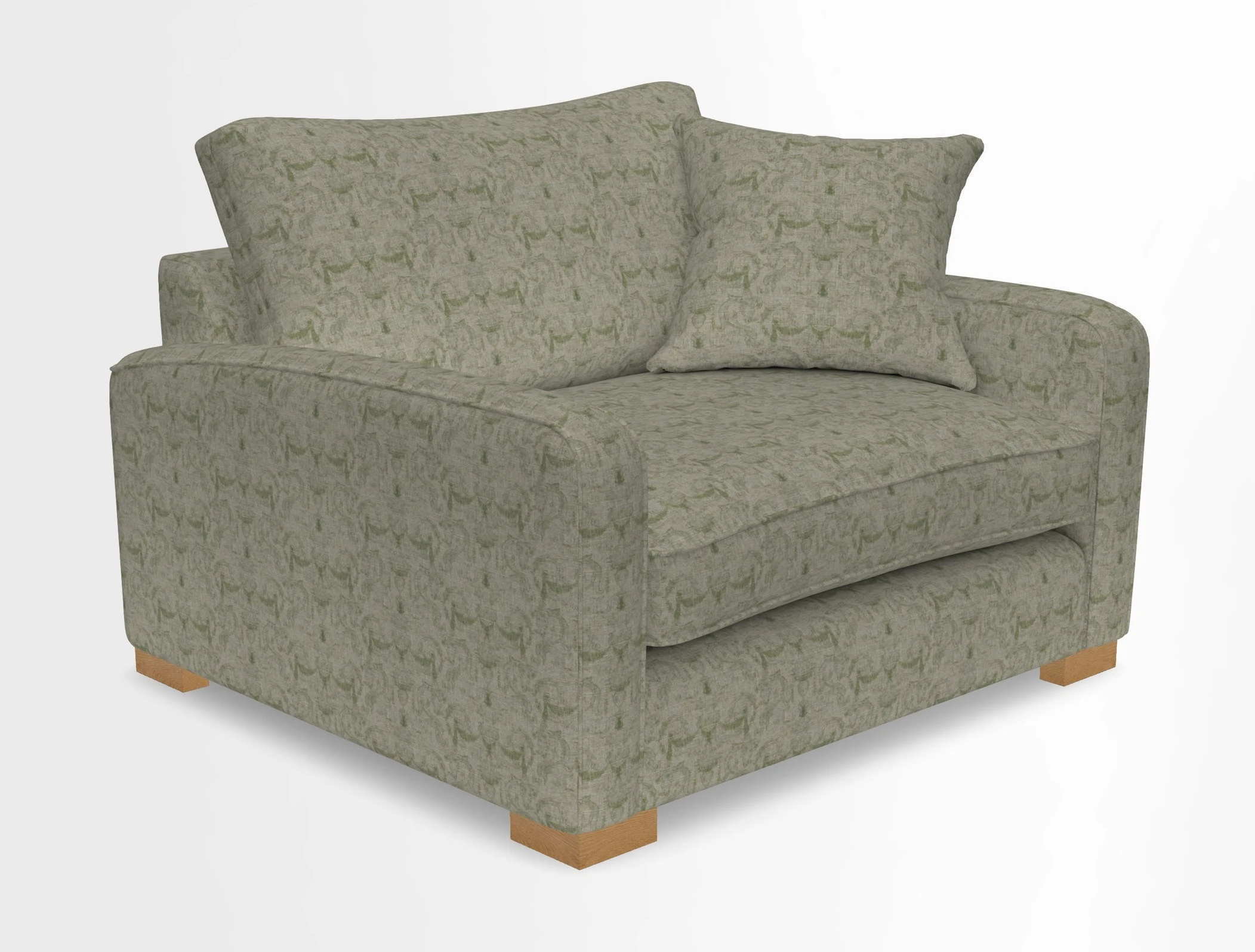 Brook Green snuggler in Two Tone Plain Biscuit