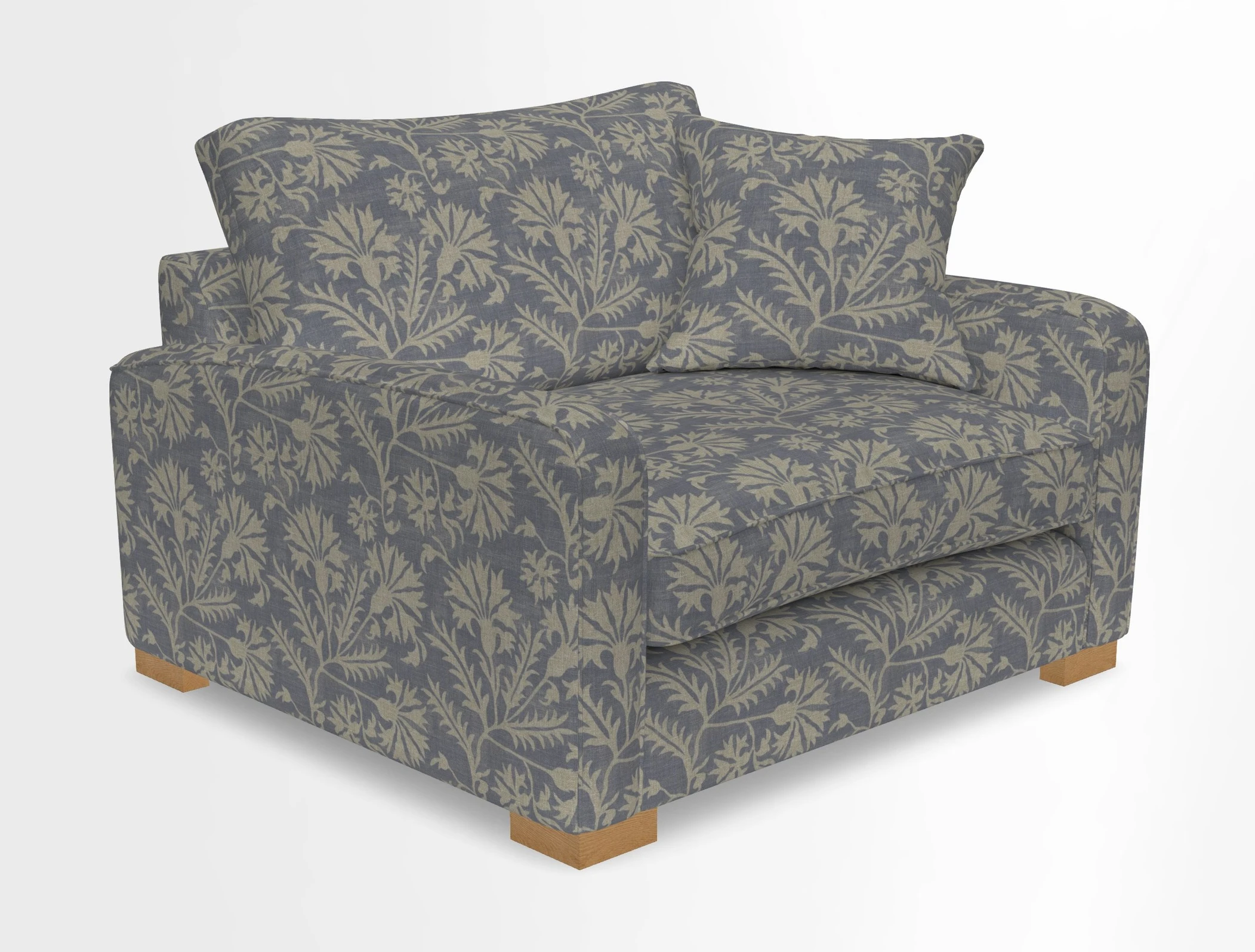 Brook Green snuggler in Two Tone Plain Biscuit