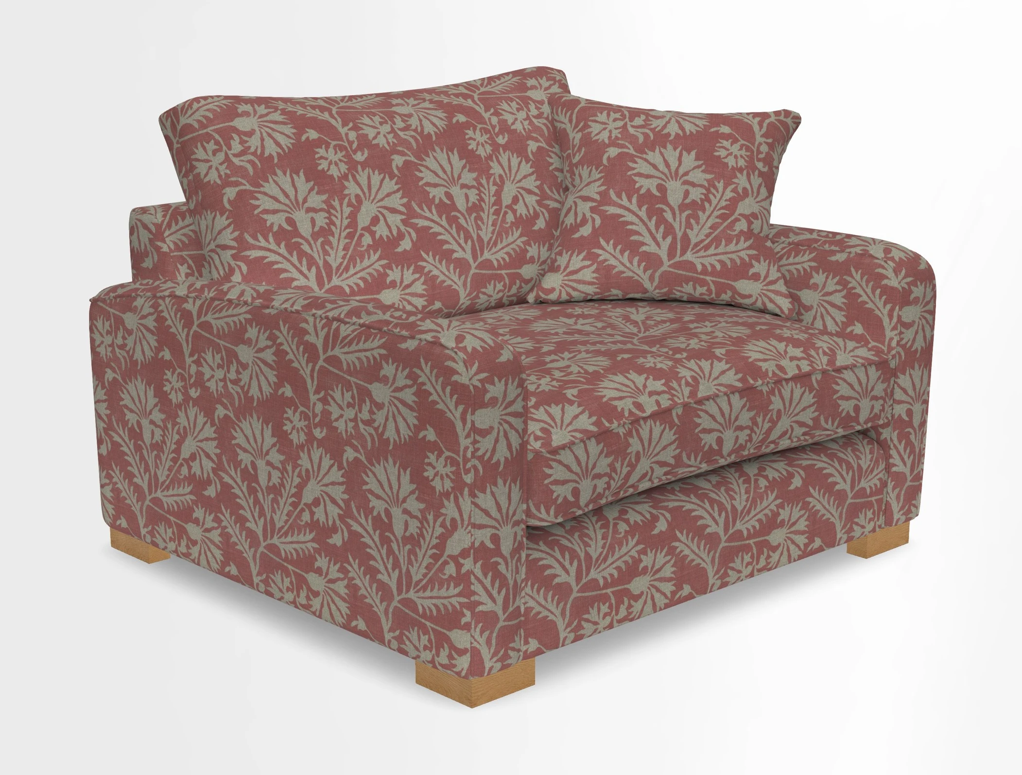 Brook Green snuggler in Two Tone Plain Biscuit