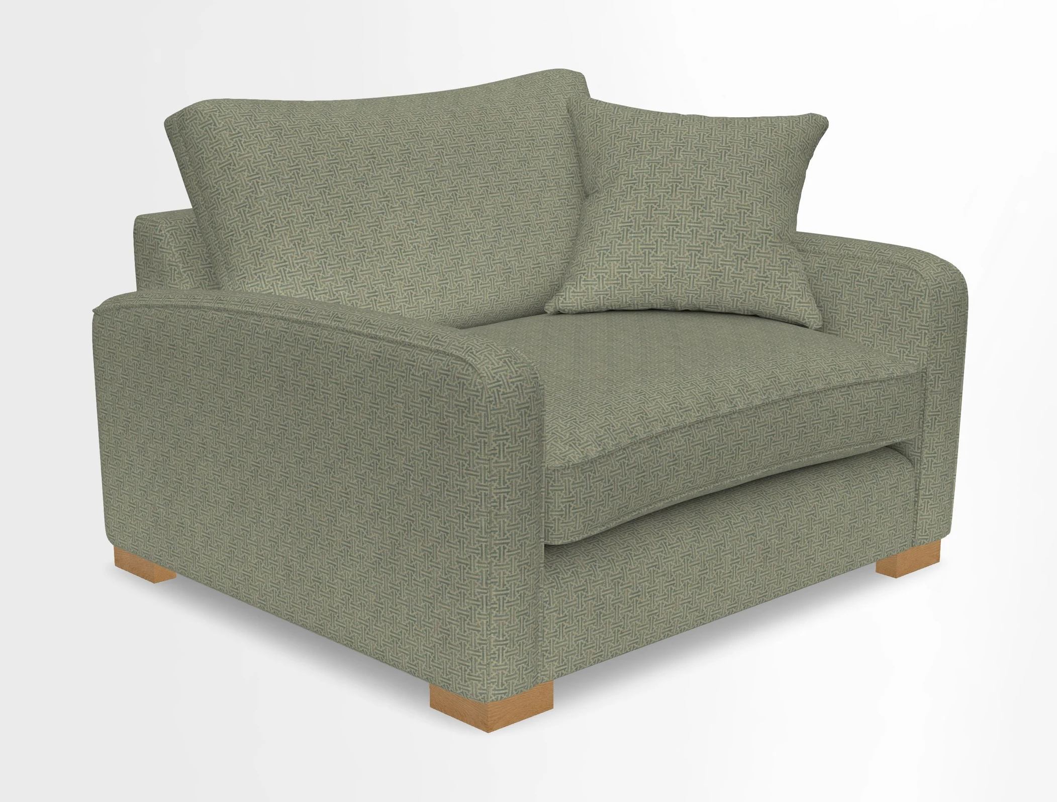 Brook Green snuggler in Two Tone Plain Biscuit