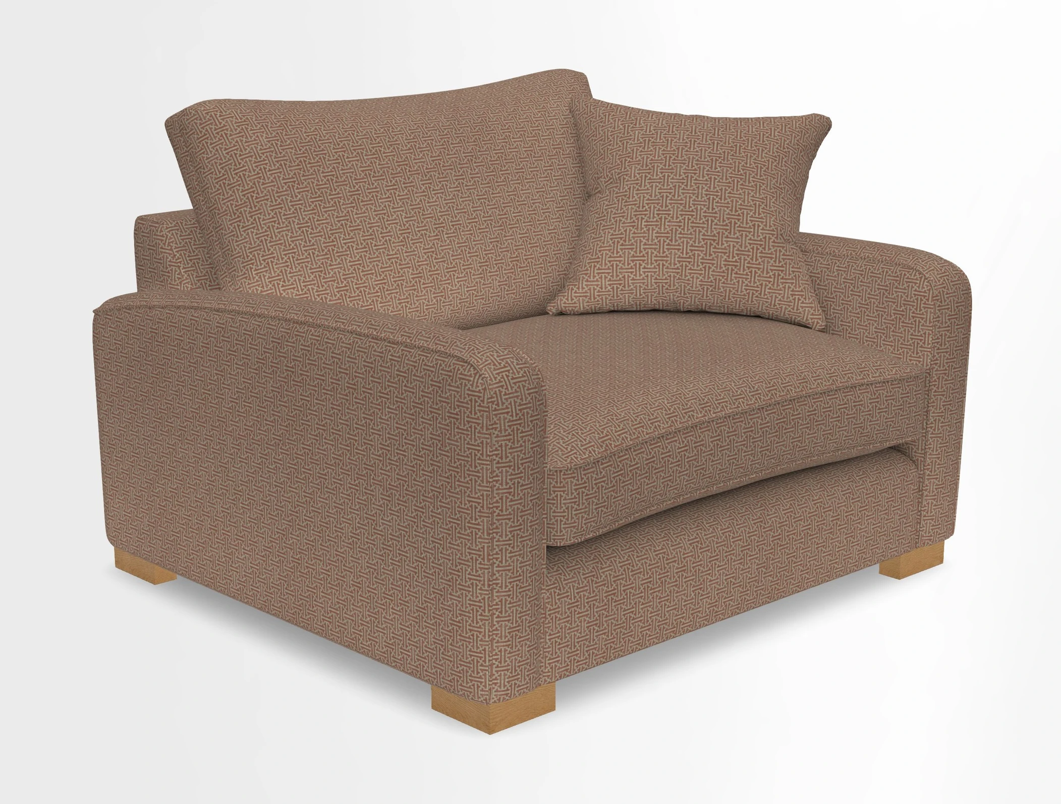 Brook Green snuggler in Two Tone Plain Biscuit