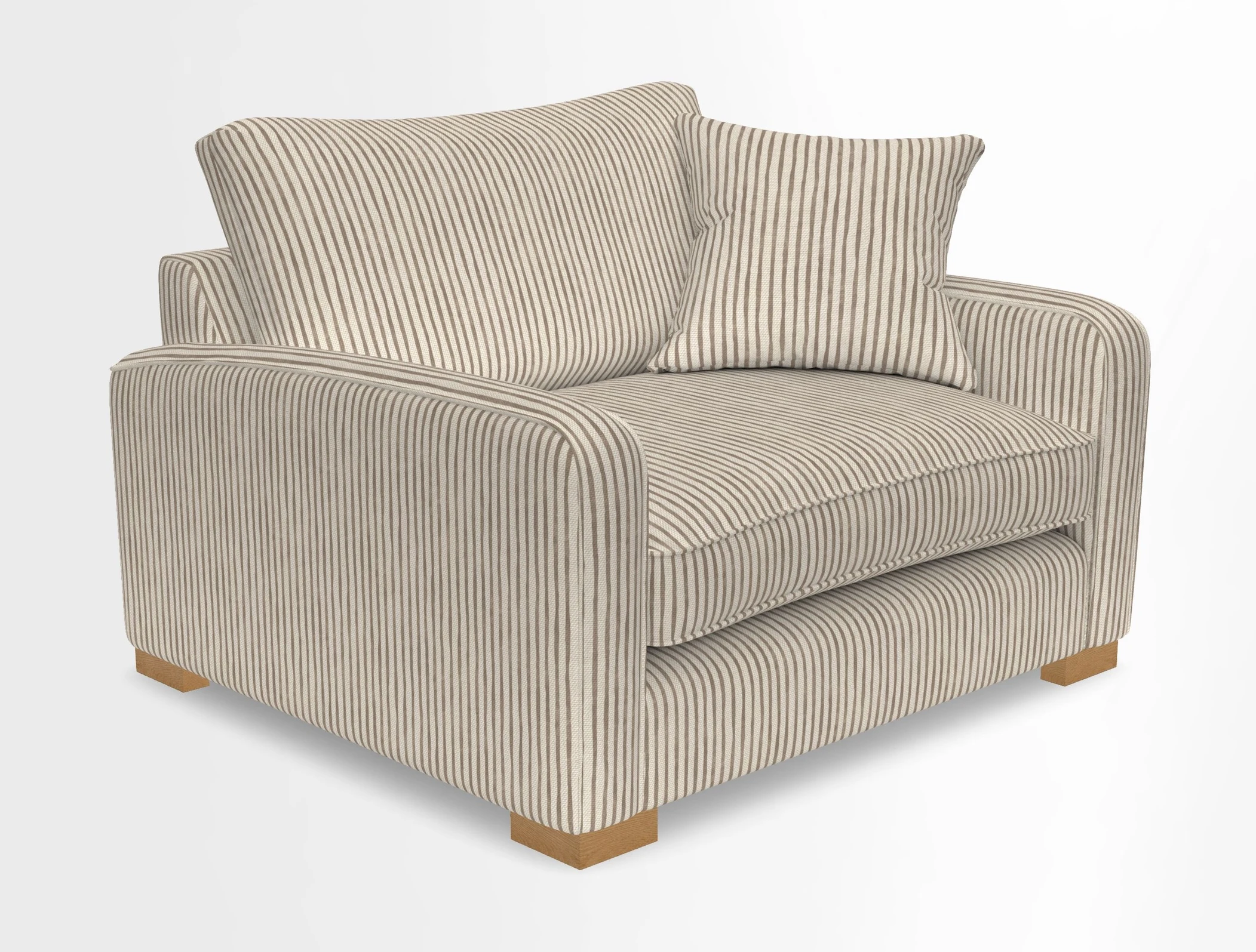 Brook Green snuggler in Two Tone Plain Biscuit