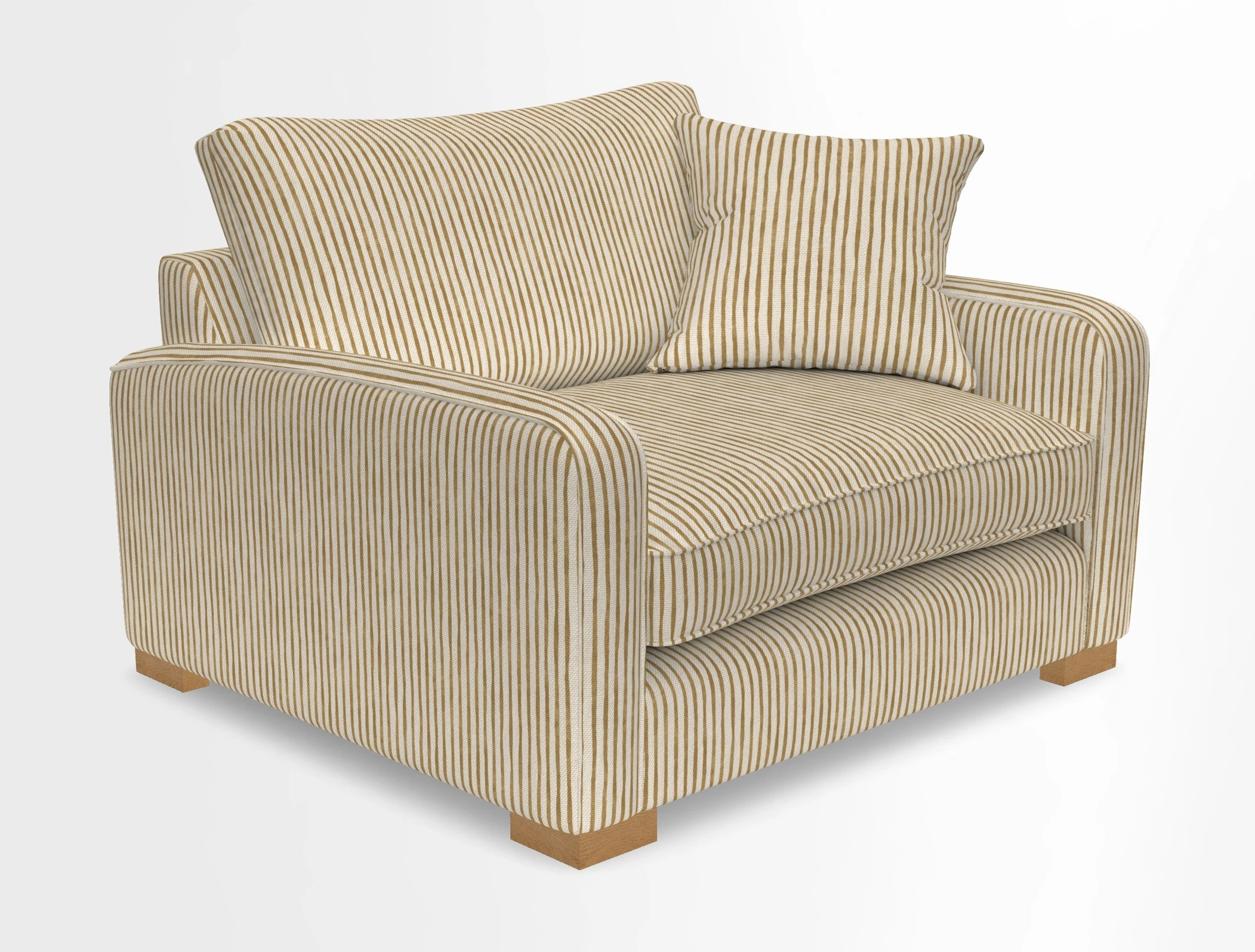 Brook Green snuggler in Two Tone Plain Biscuit