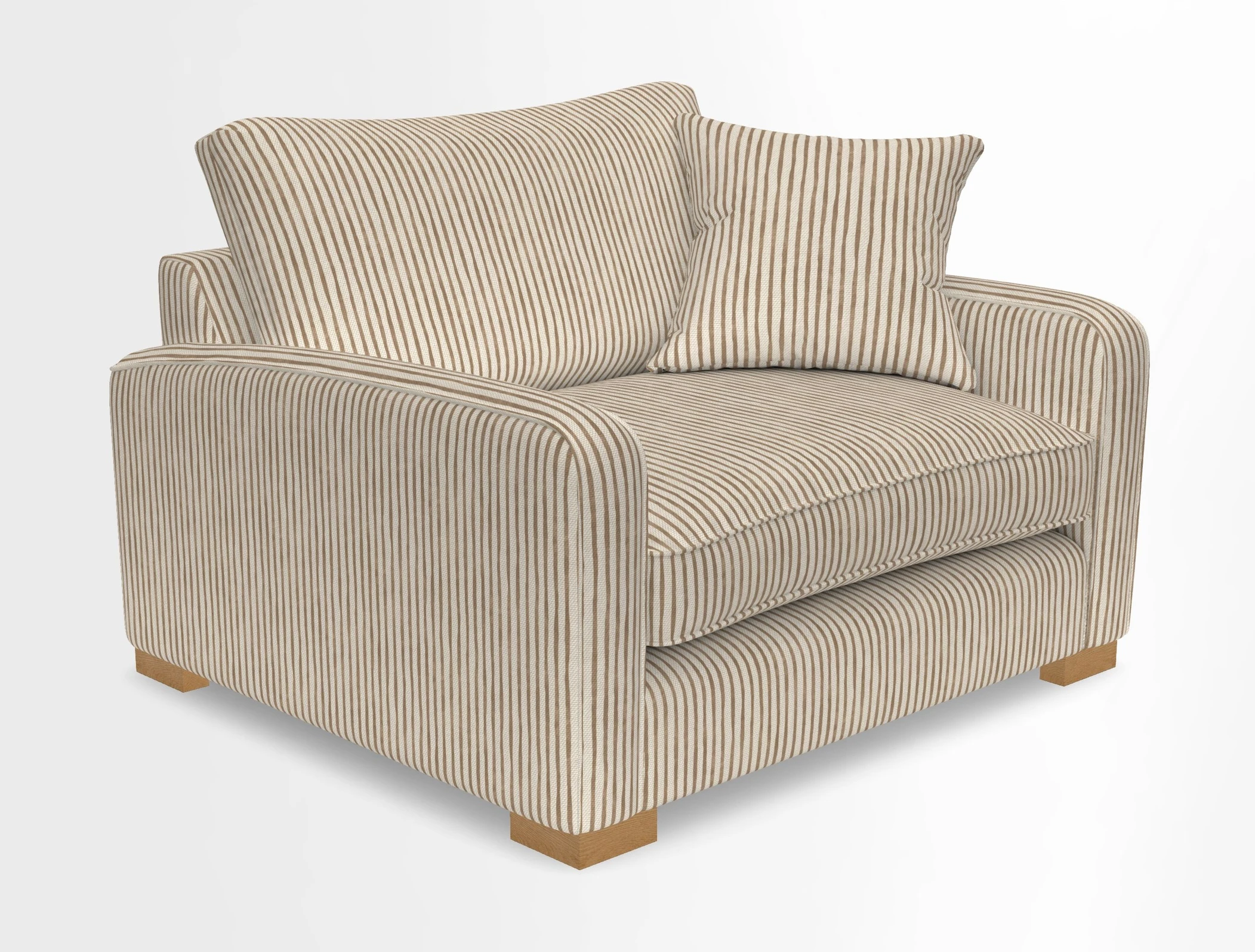 Brook Green snuggler in Two Tone Plain Biscuit