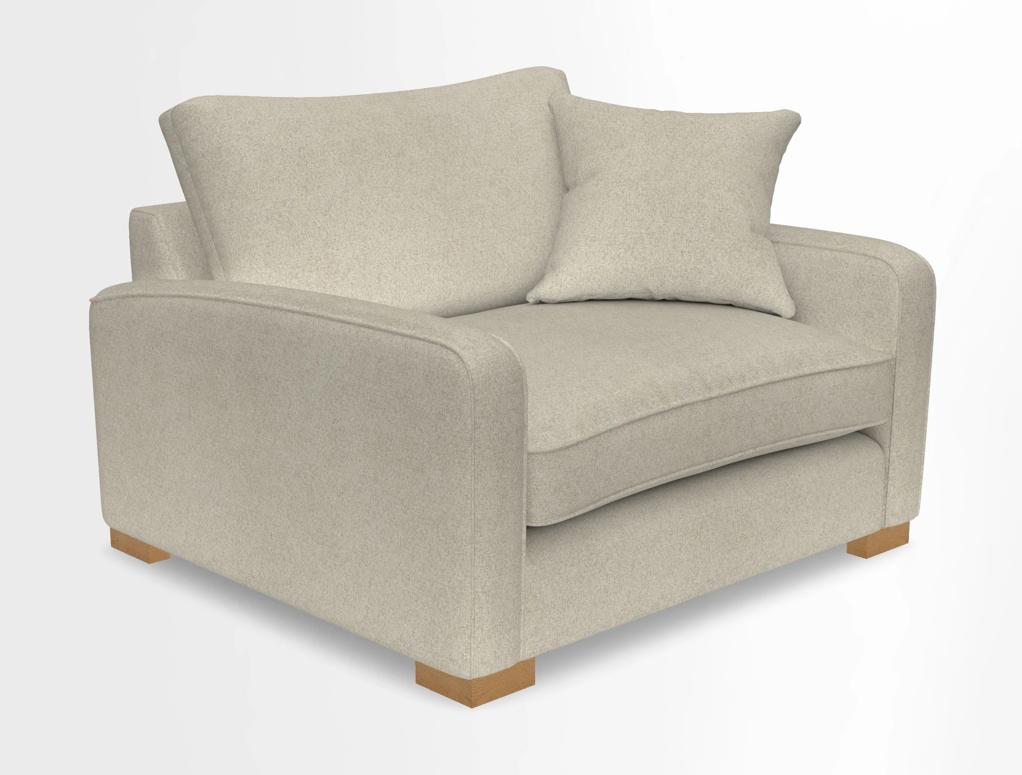 Brook Green snuggler in Two Tone Plain Biscuit