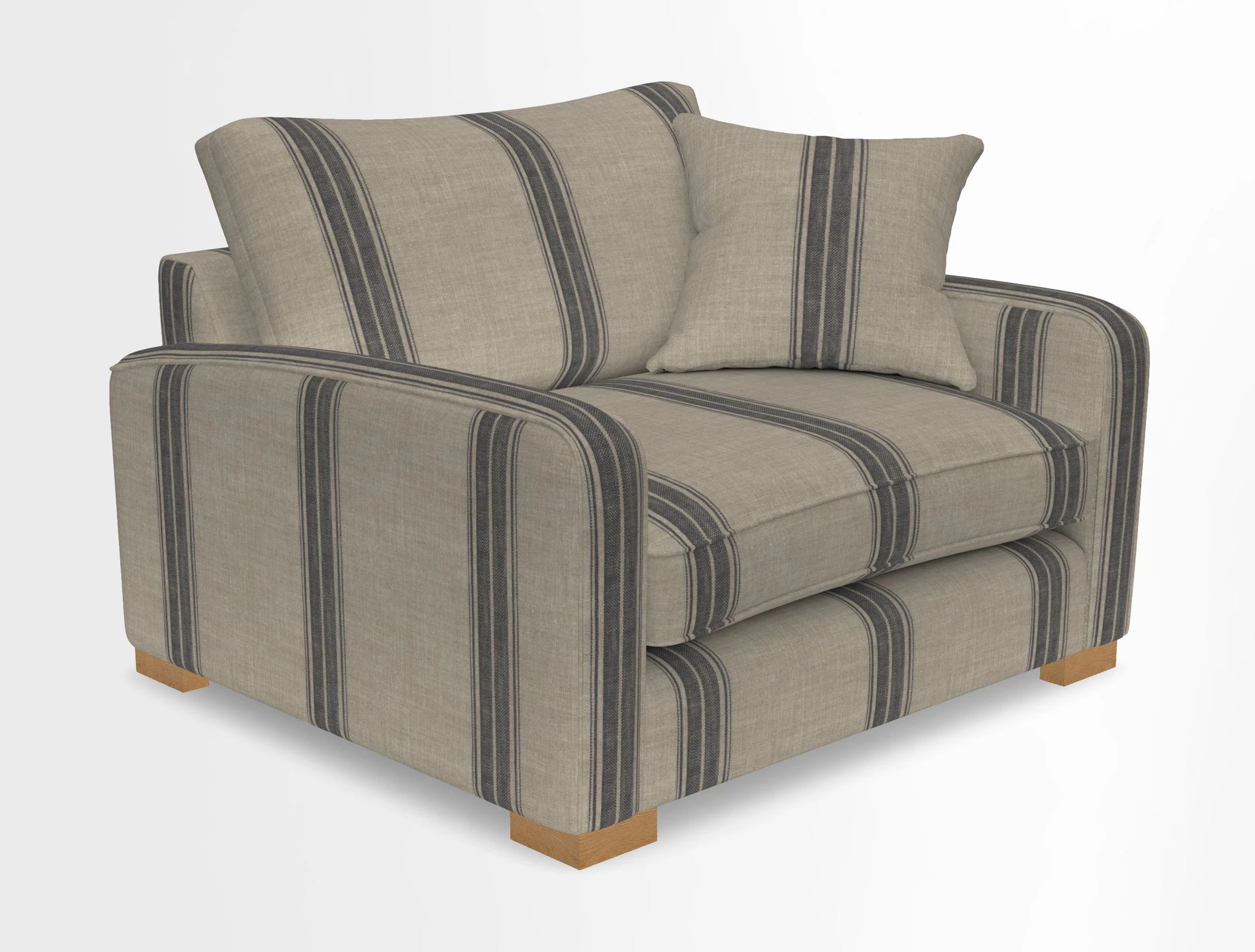 Brook Green snuggler in Two Tone Plain Biscuit