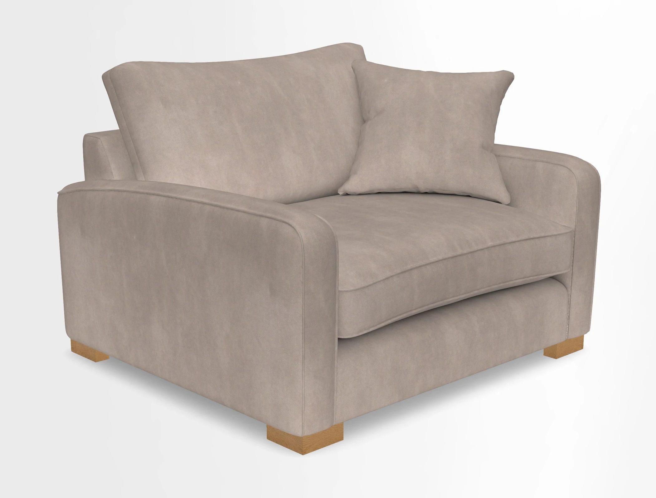 Brook Green snuggler in Two Tone Plain Biscuit