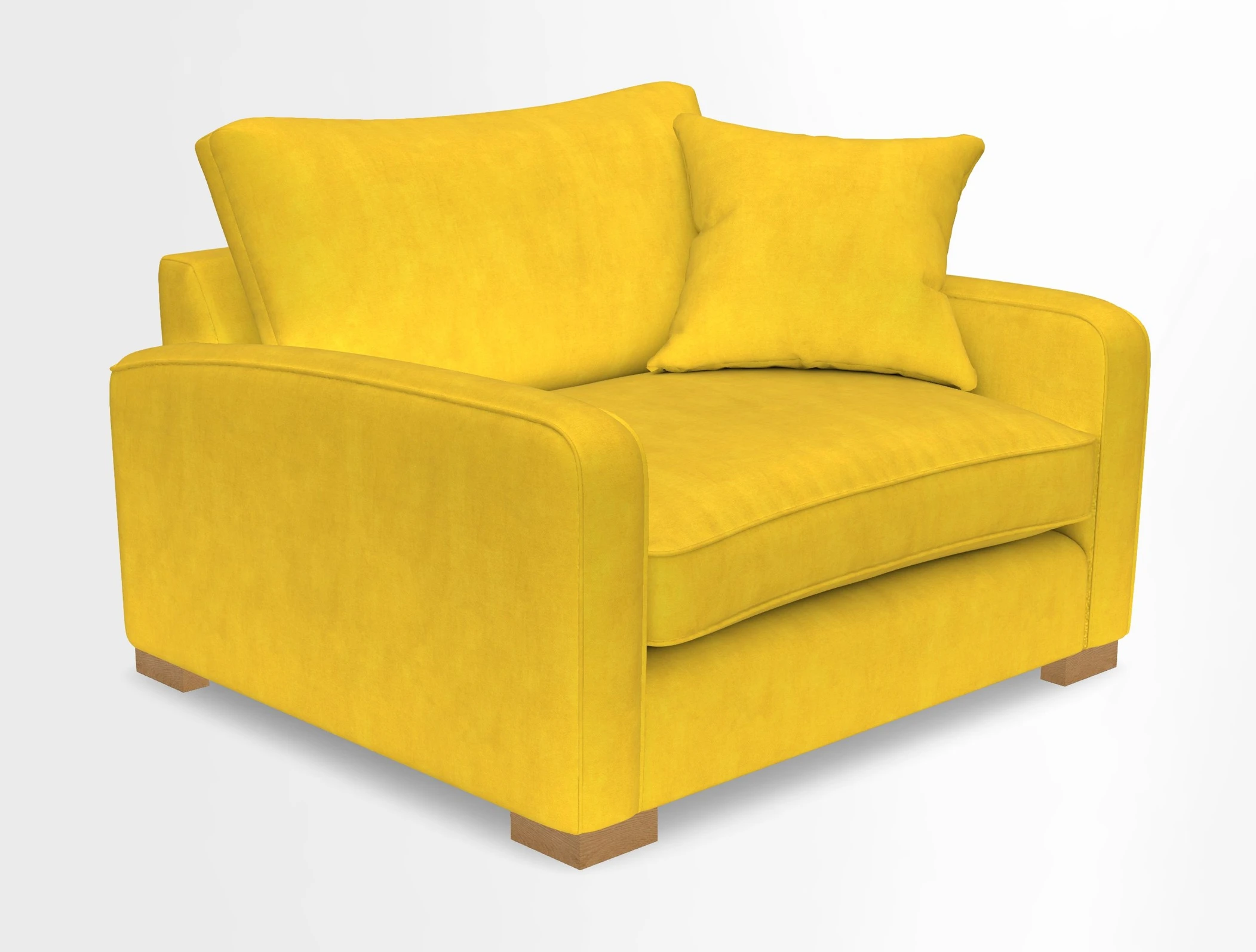 Brook Green snuggler in Two Tone Plain Biscuit