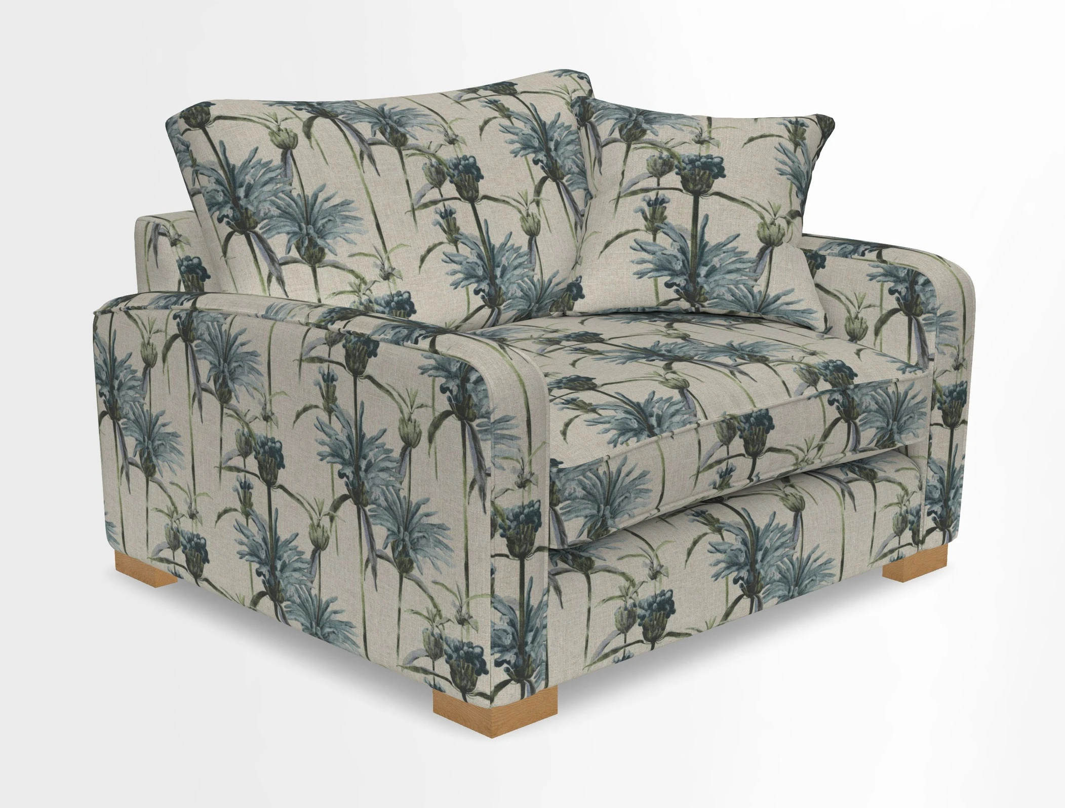 Brook Green snuggler in Two Tone Plain Biscuit