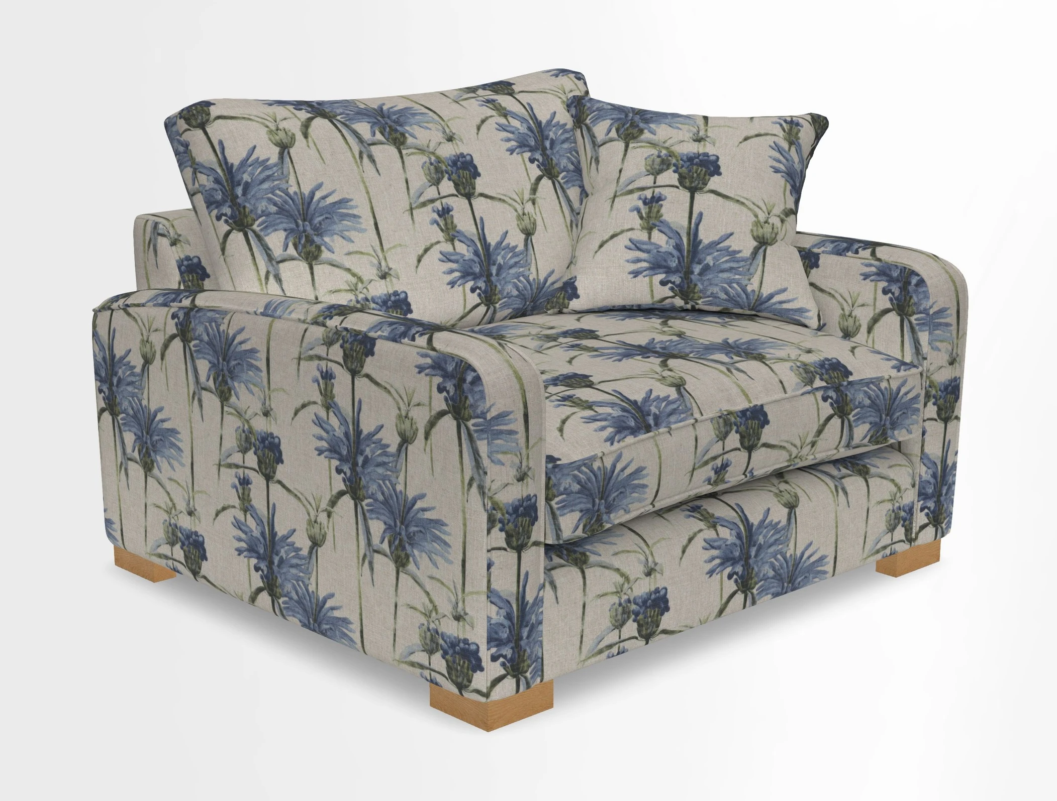 Brook Green snuggler in Two Tone Plain Biscuit