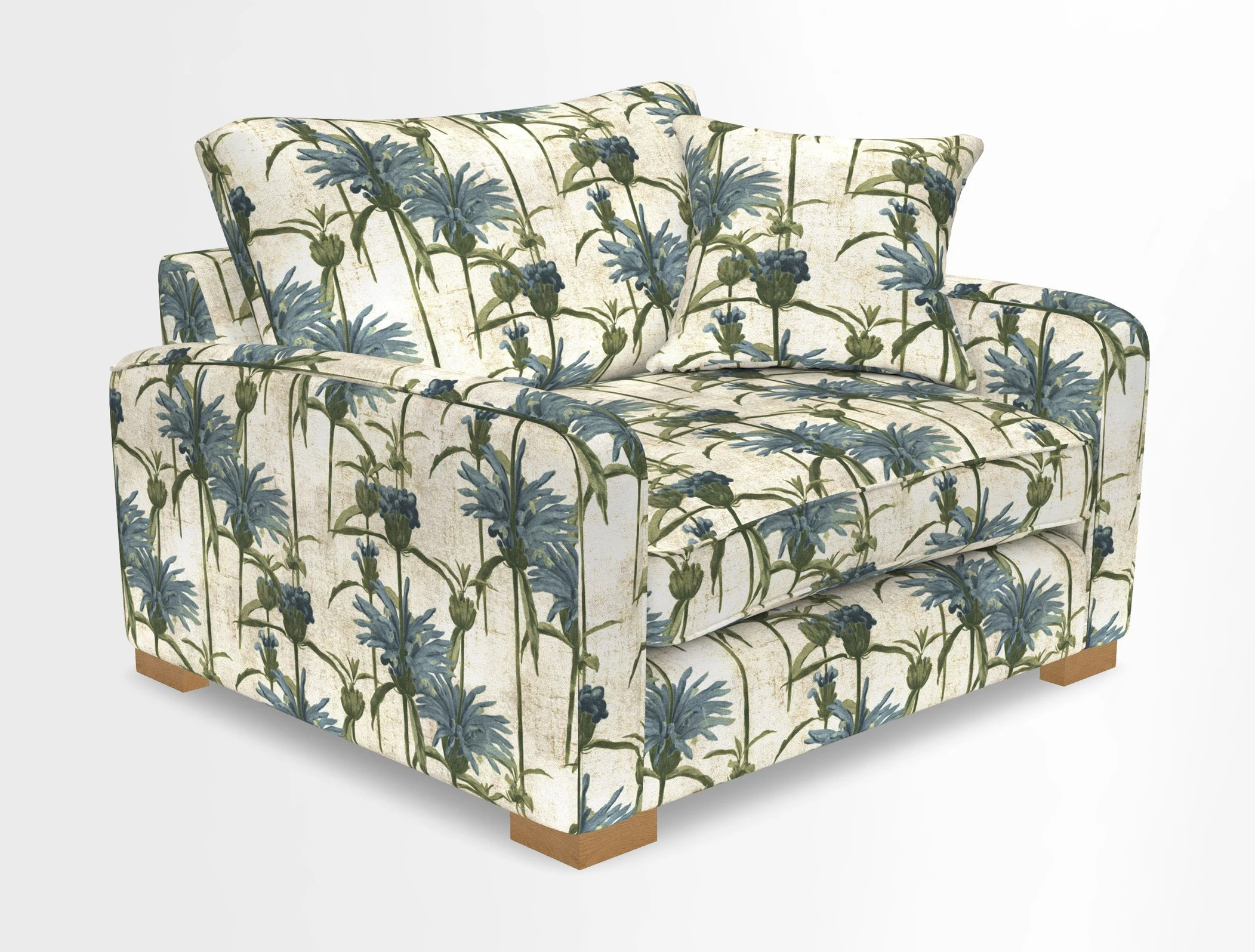 Brook Green snuggler in Two Tone Plain Biscuit