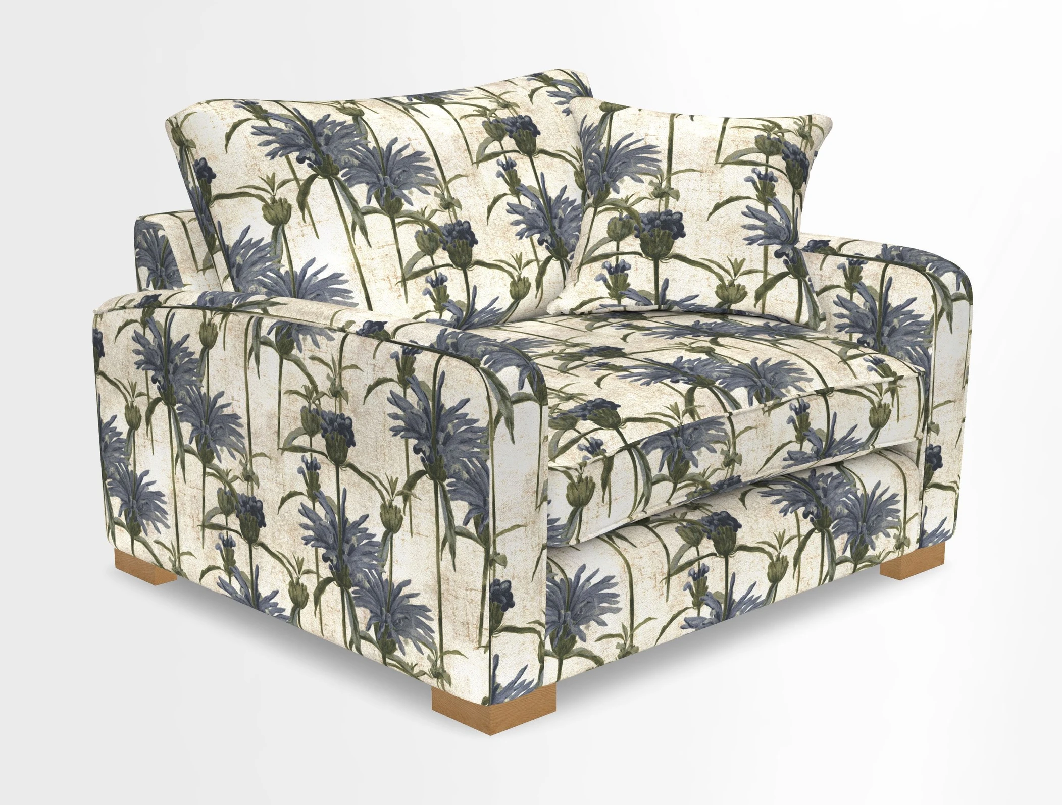 Brook Green snuggler in Two Tone Plain Biscuit