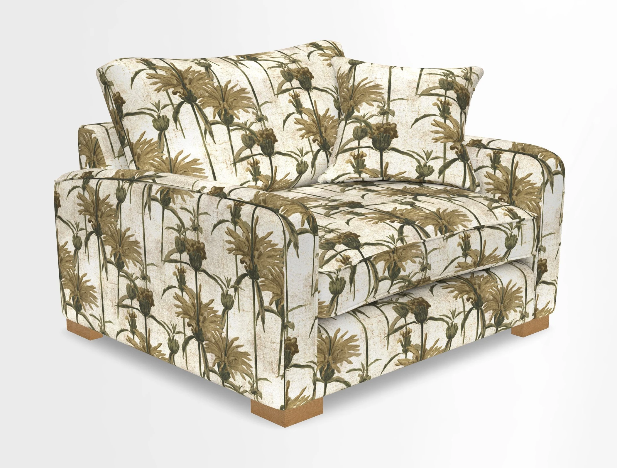 Brook Green snuggler in Two Tone Plain Biscuit