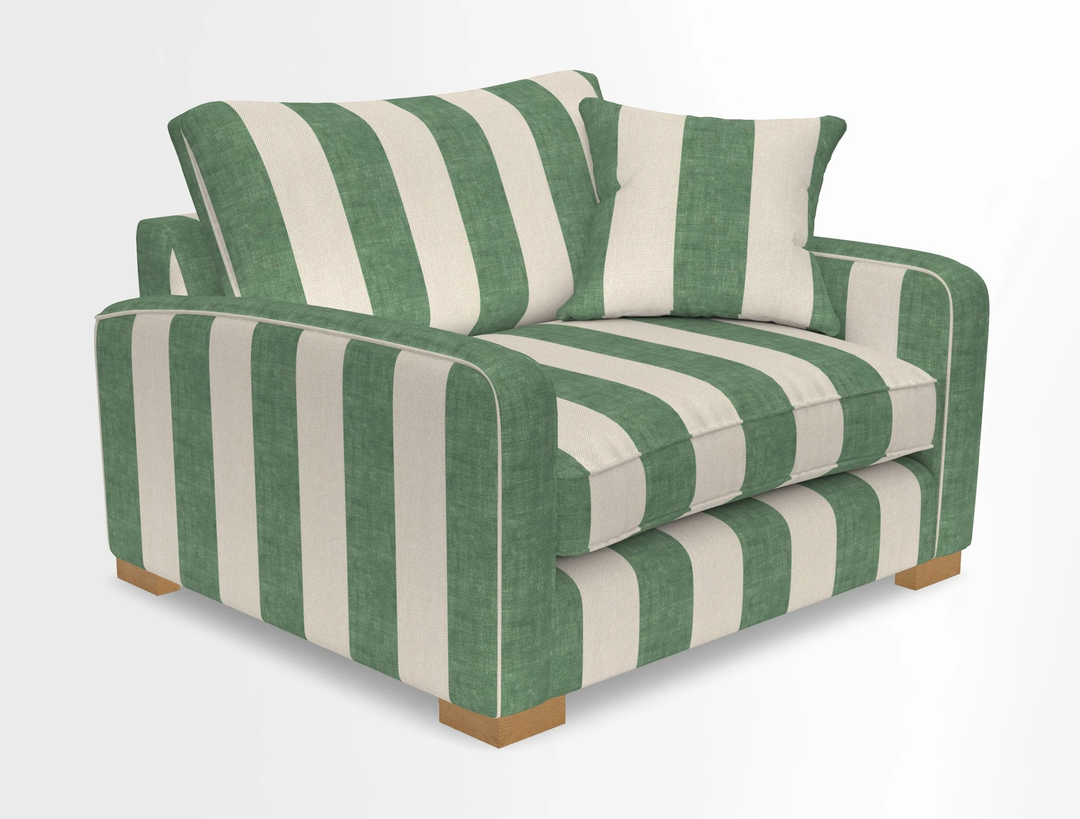 Brook Green snuggler in Two Tone Plain Biscuit