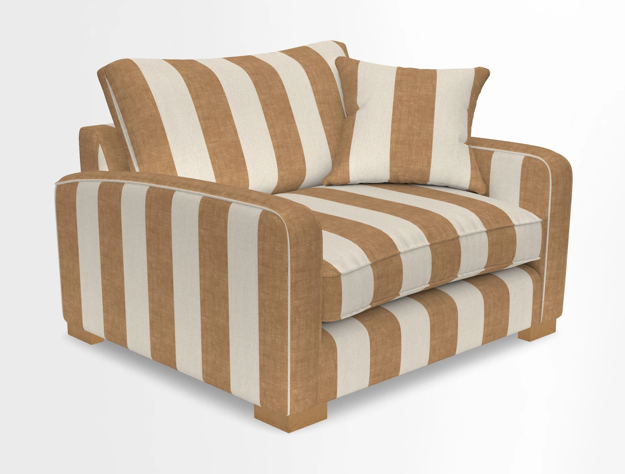Brook Green snuggler in Two Tone Plain Biscuit
