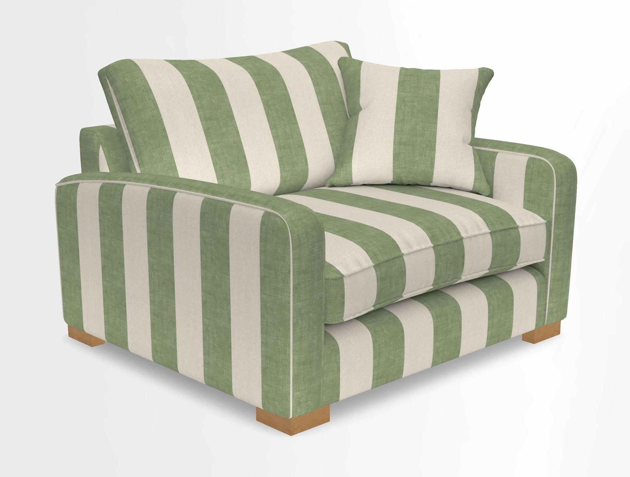 Brook Green snuggler in Two Tone Plain Biscuit