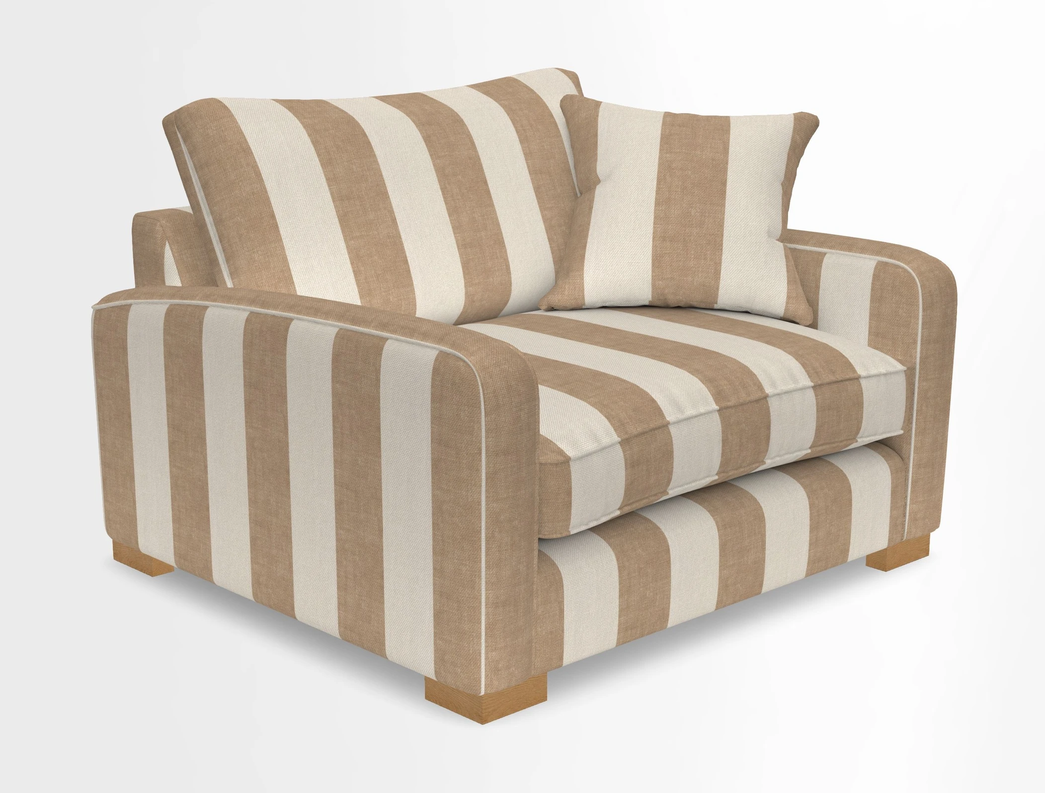 Brook Green snuggler in Two Tone Plain Biscuit