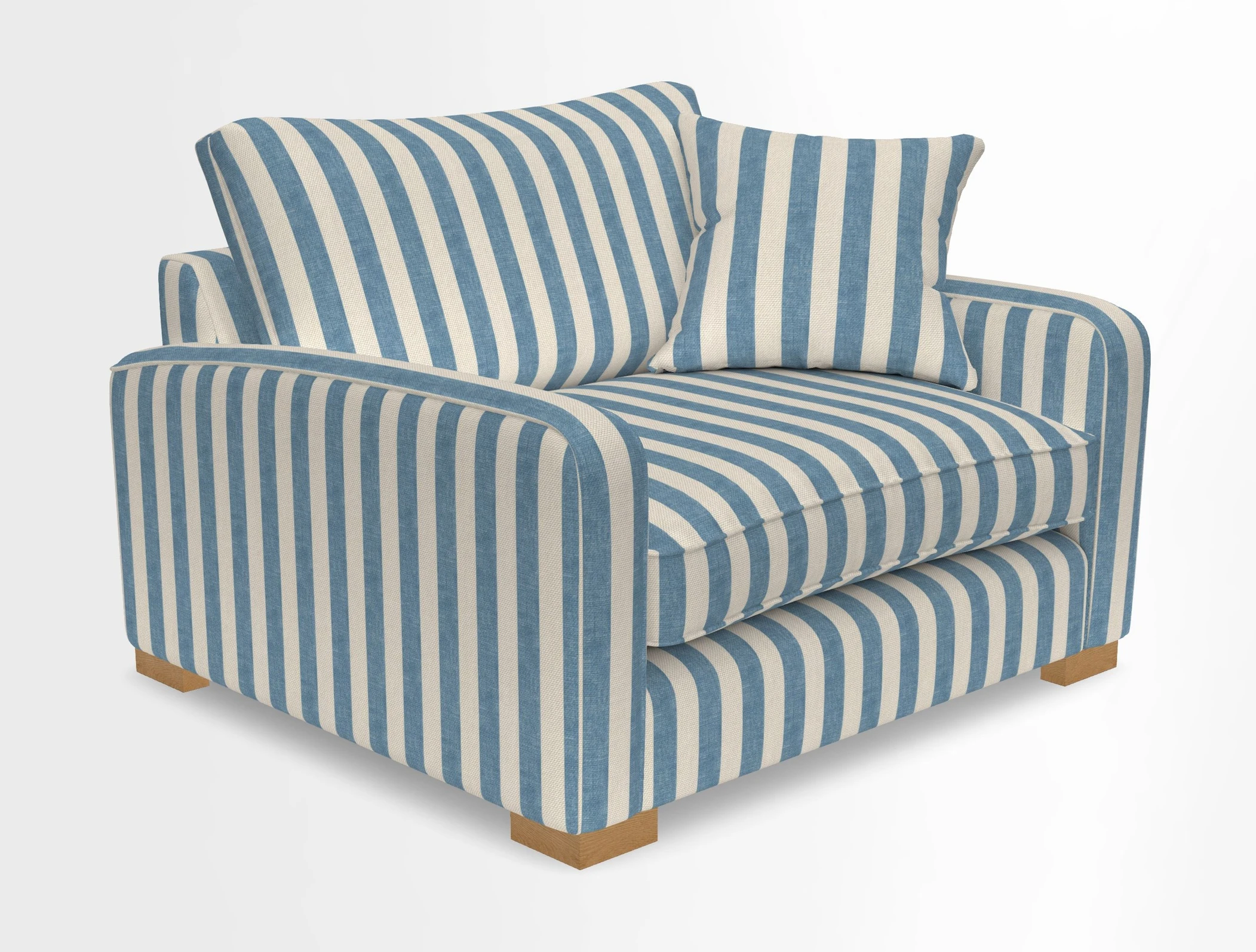 Brook Green snuggler in Two Tone Plain Biscuit