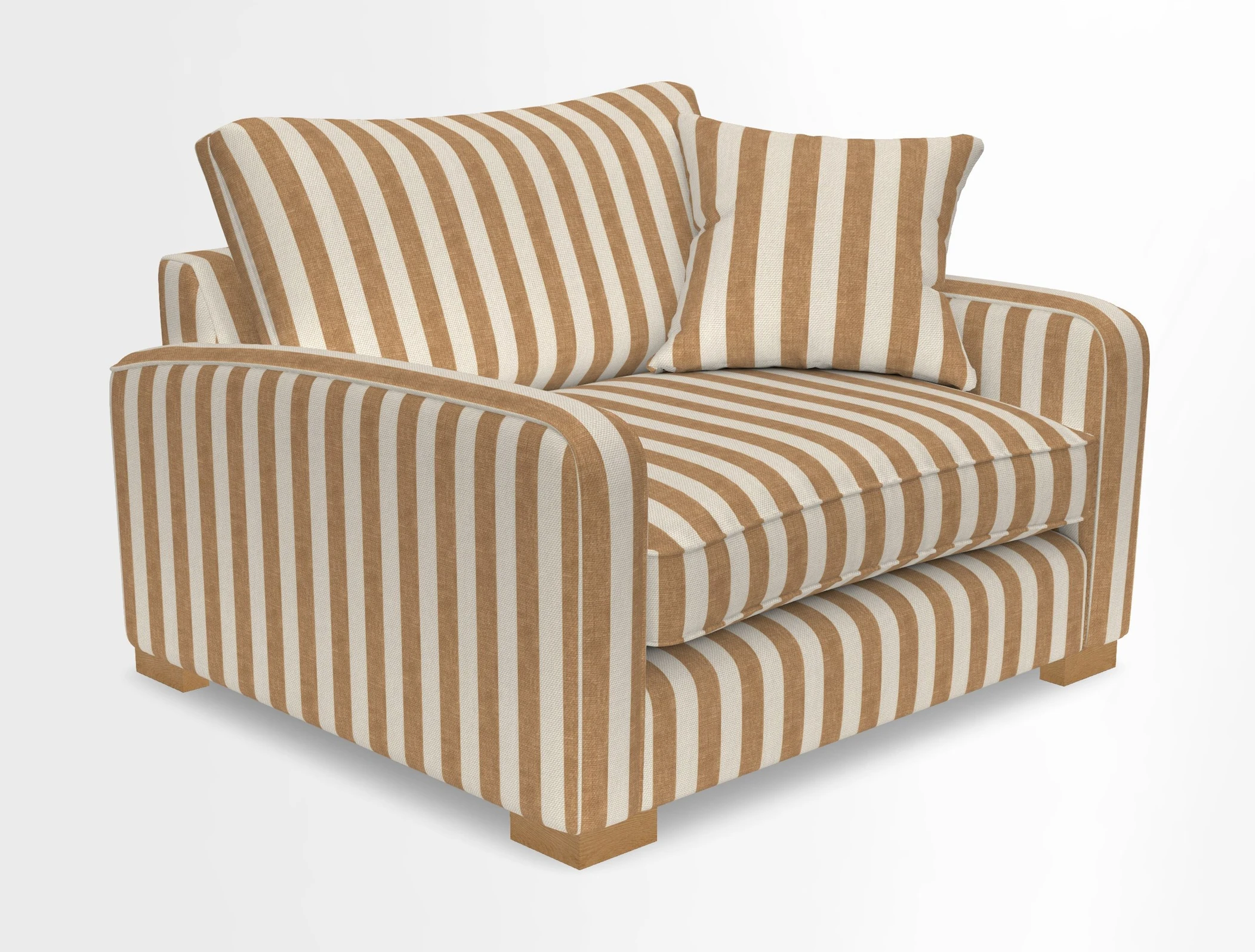 Brook Green snuggler in Two Tone Plain Biscuit