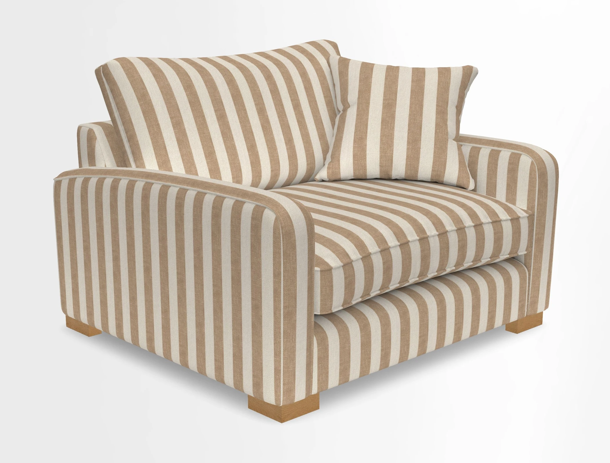 Brook Green snuggler in Two Tone Plain Biscuit
