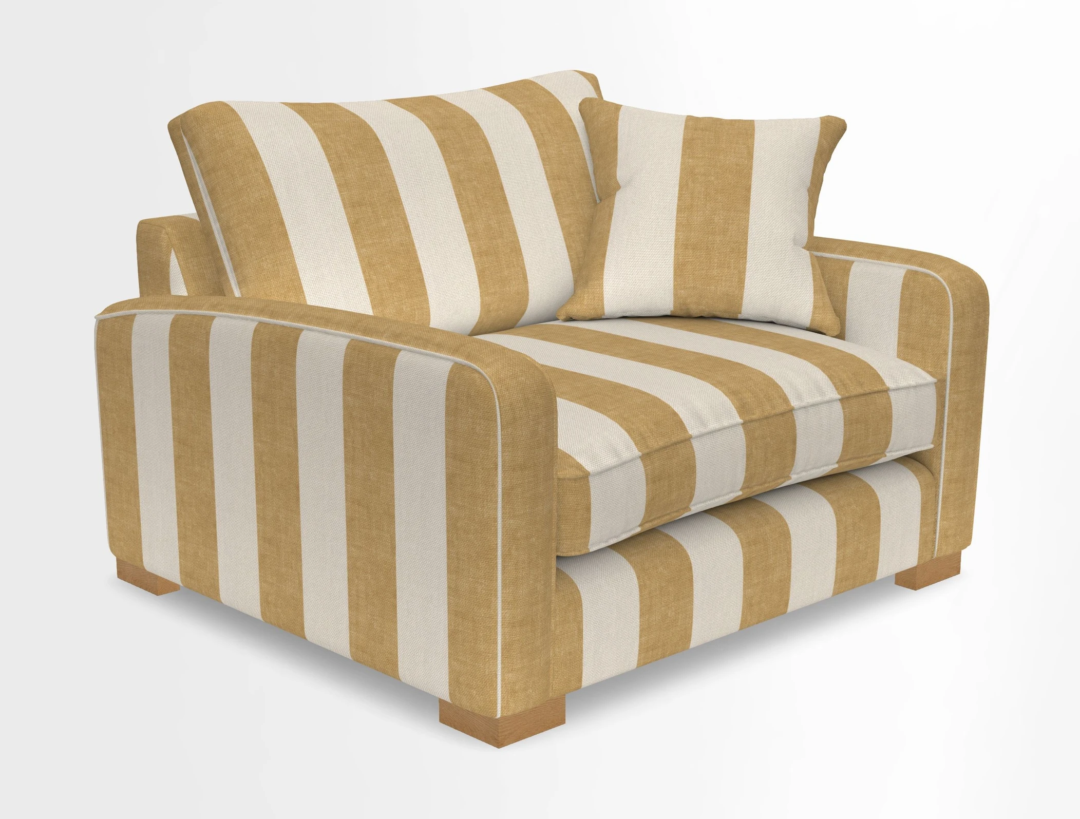 Brook Green snuggler in Two Tone Plain Biscuit