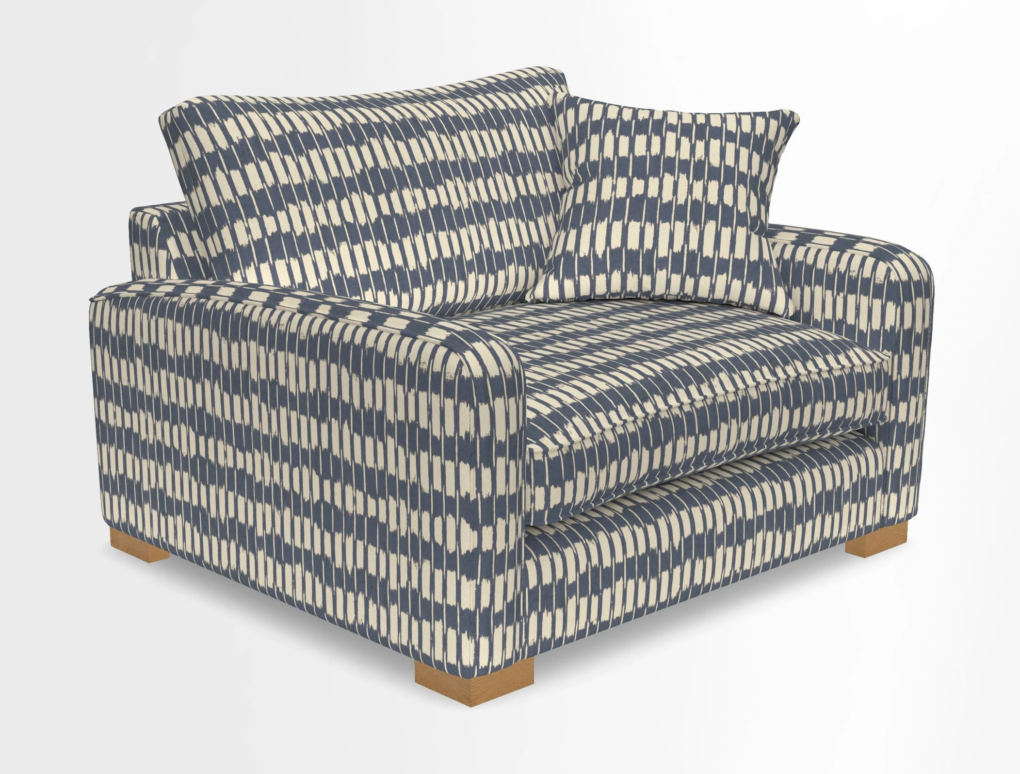 Brook Green snuggler in Two Tone Plain Biscuit