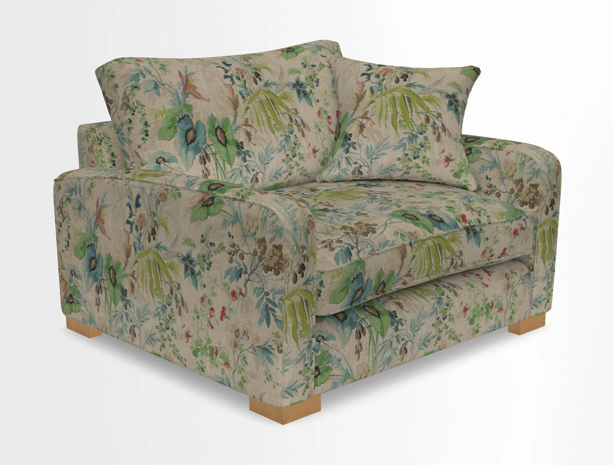 Brook Green snuggler in Two Tone Plain Biscuit