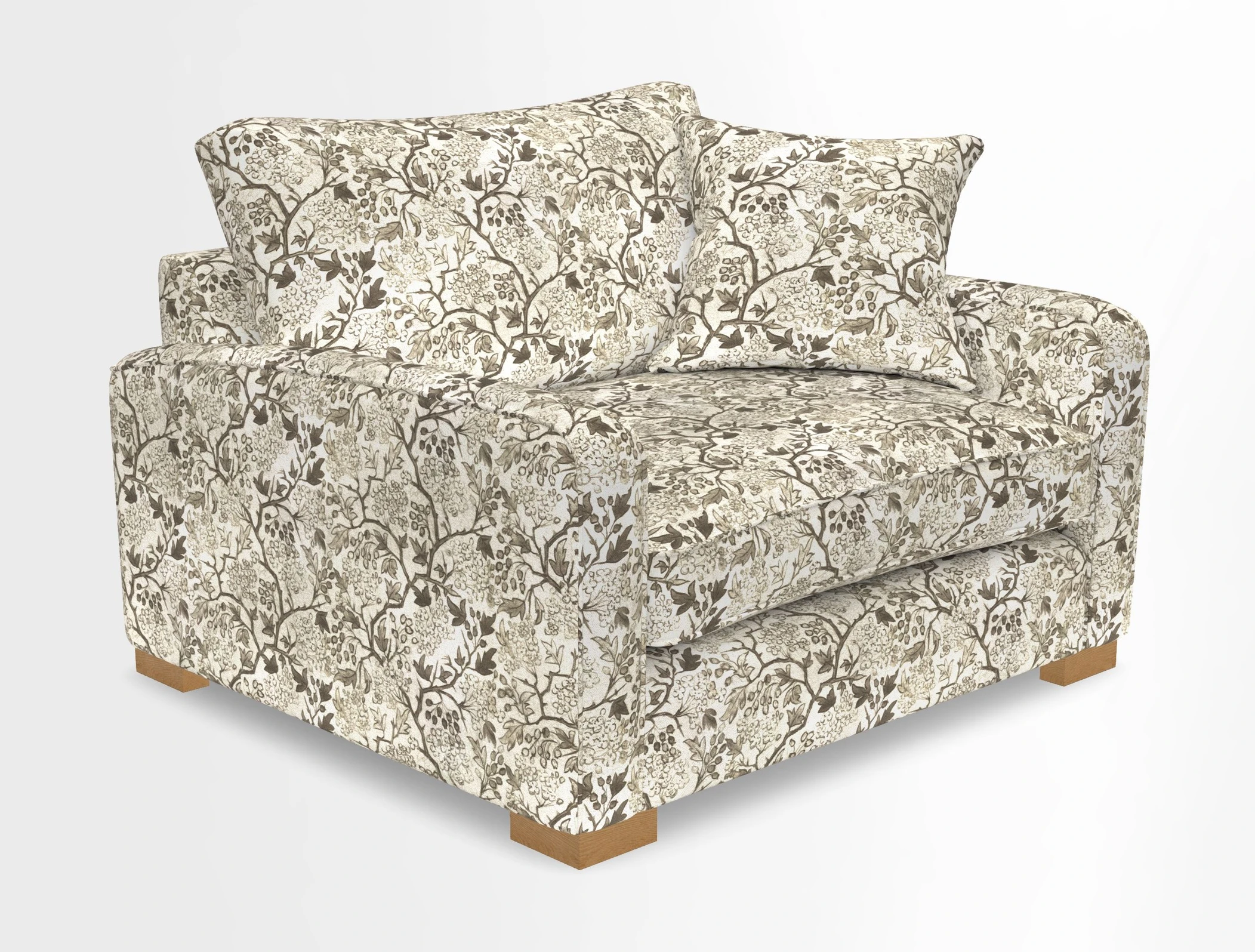 Brook Green snuggler in Two Tone Plain Biscuit