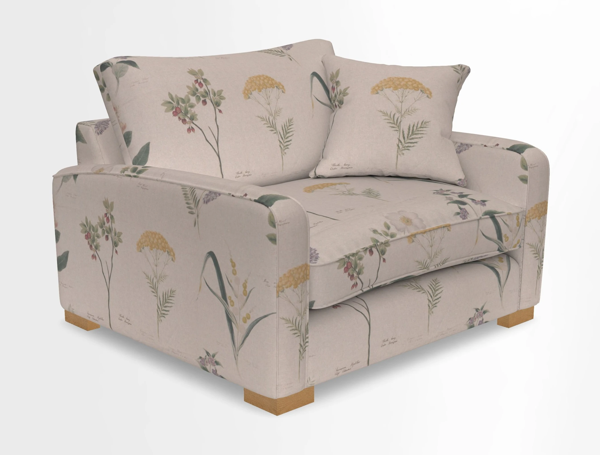 Brook Green snuggler in Two Tone Plain Biscuit