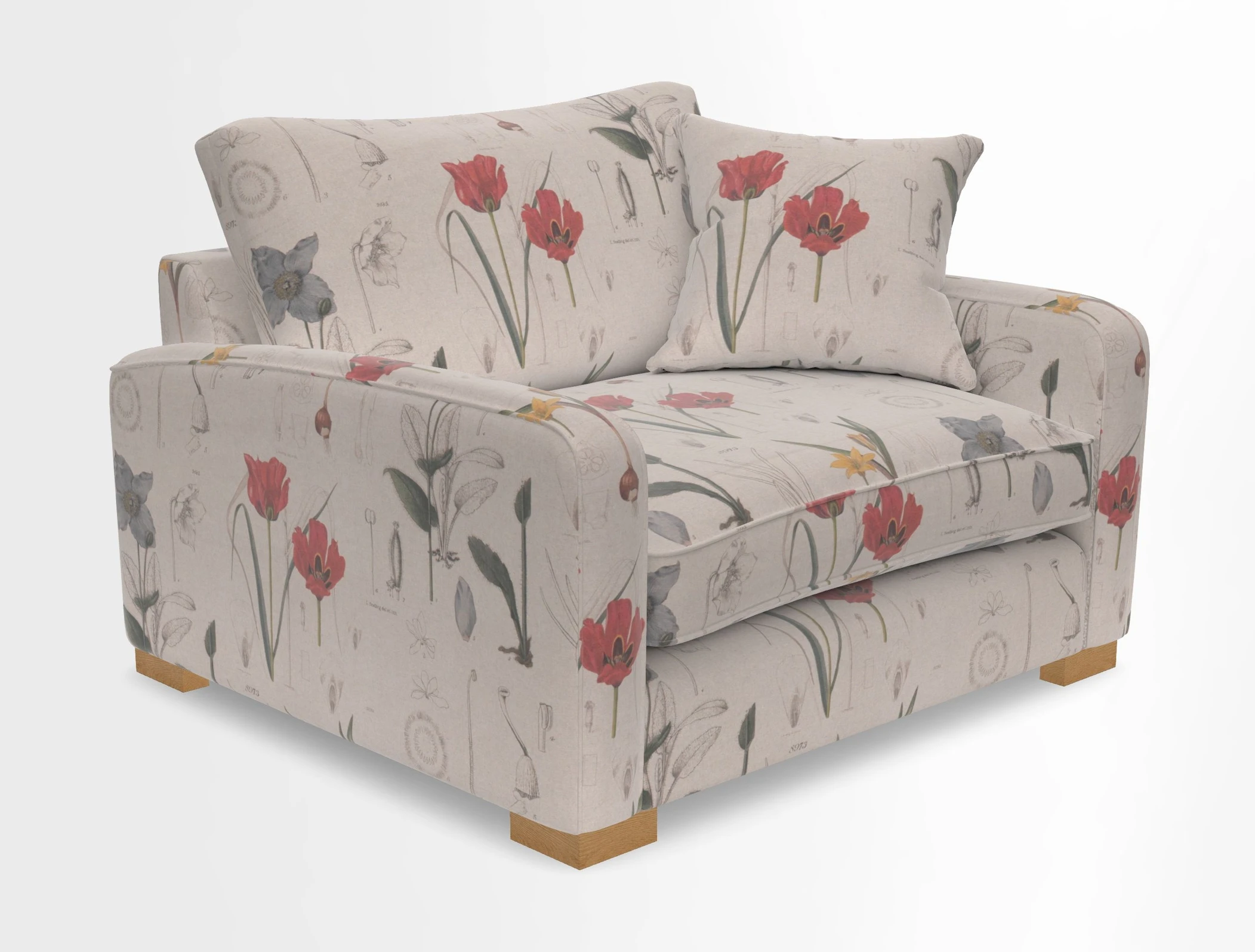 Brook Green snuggler in Two Tone Plain Biscuit