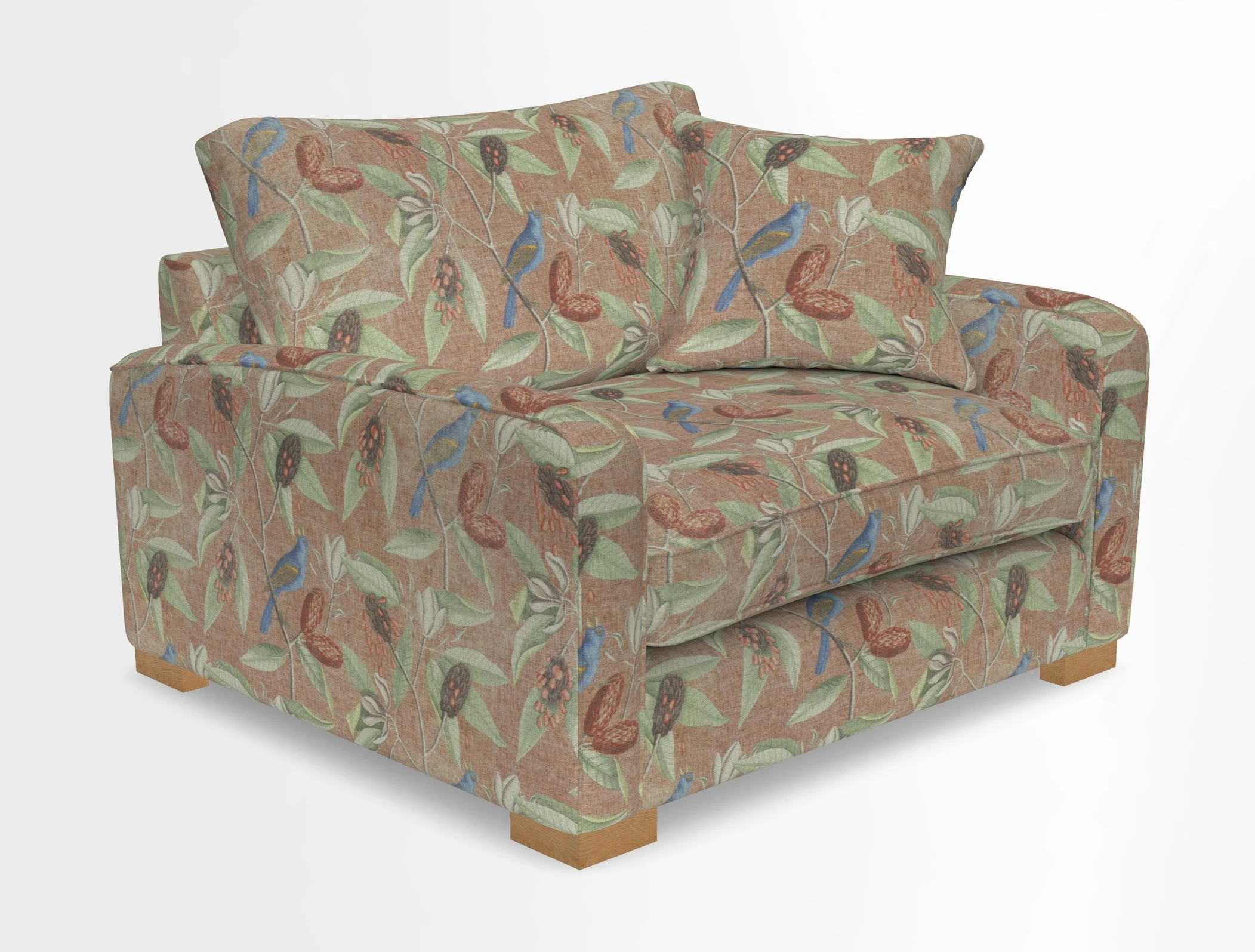 Brook Green snuggler in Two Tone Plain Biscuit