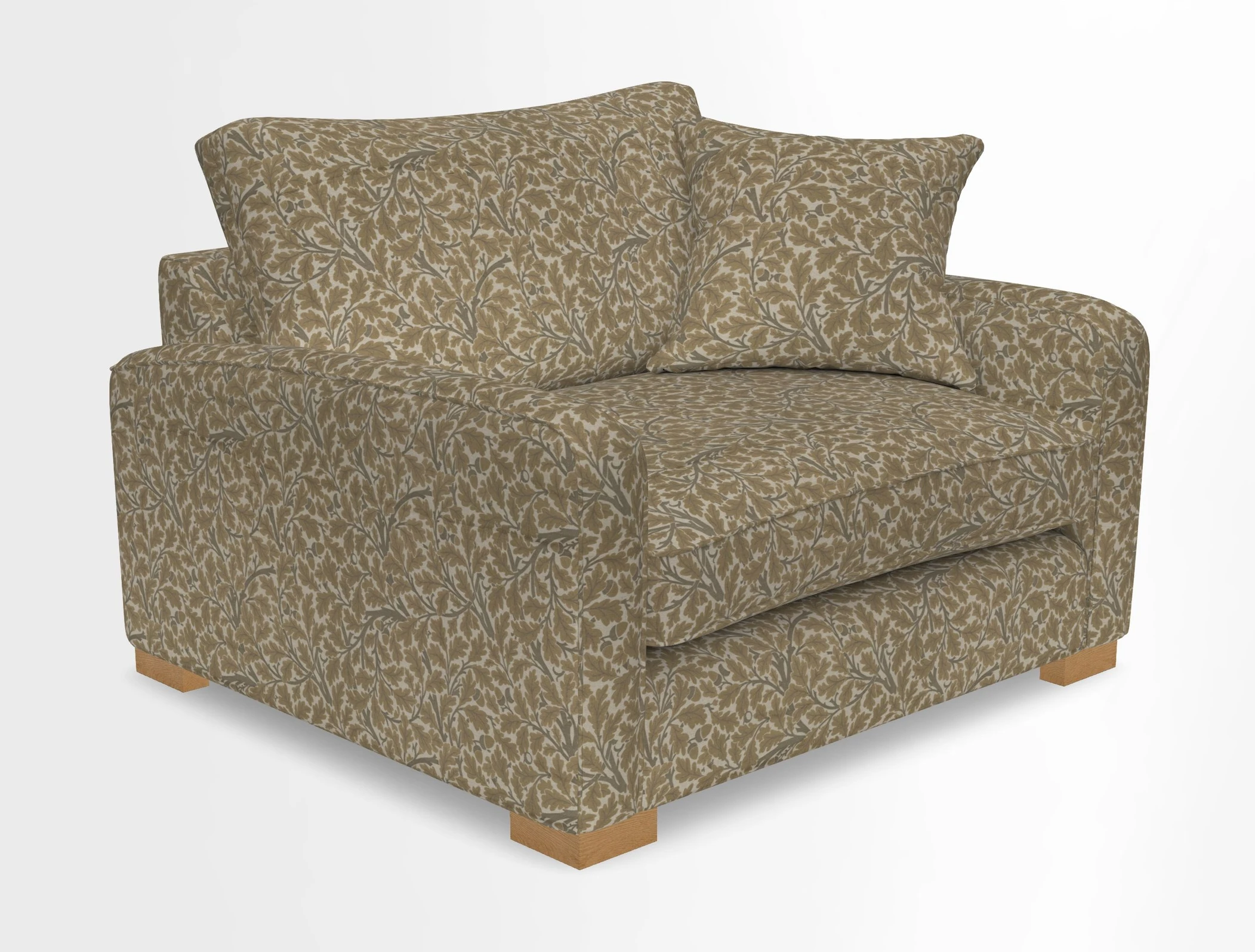Brook Green snuggler in Two Tone Plain Biscuit