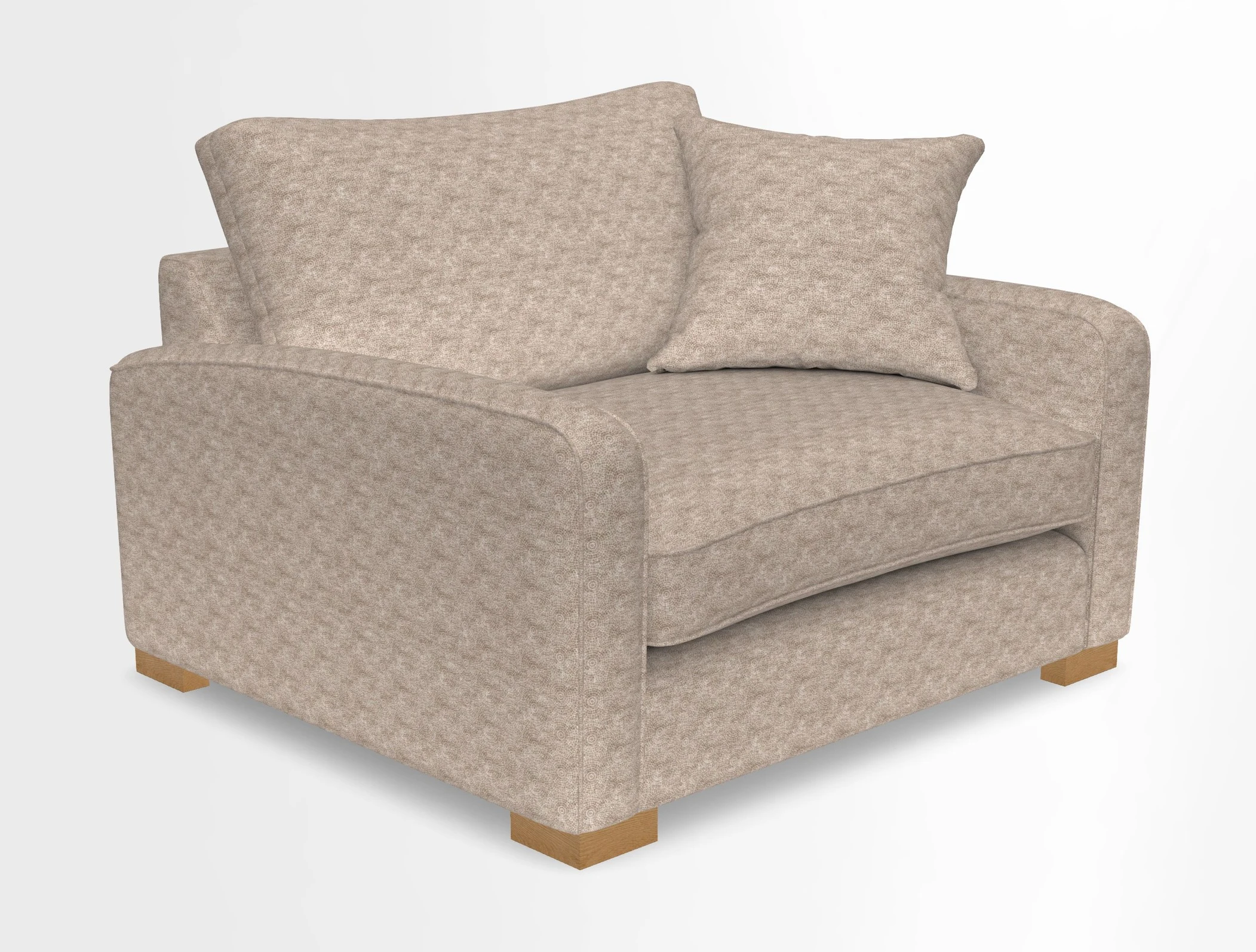 Brook Green snuggler in Two Tone Plain Biscuit