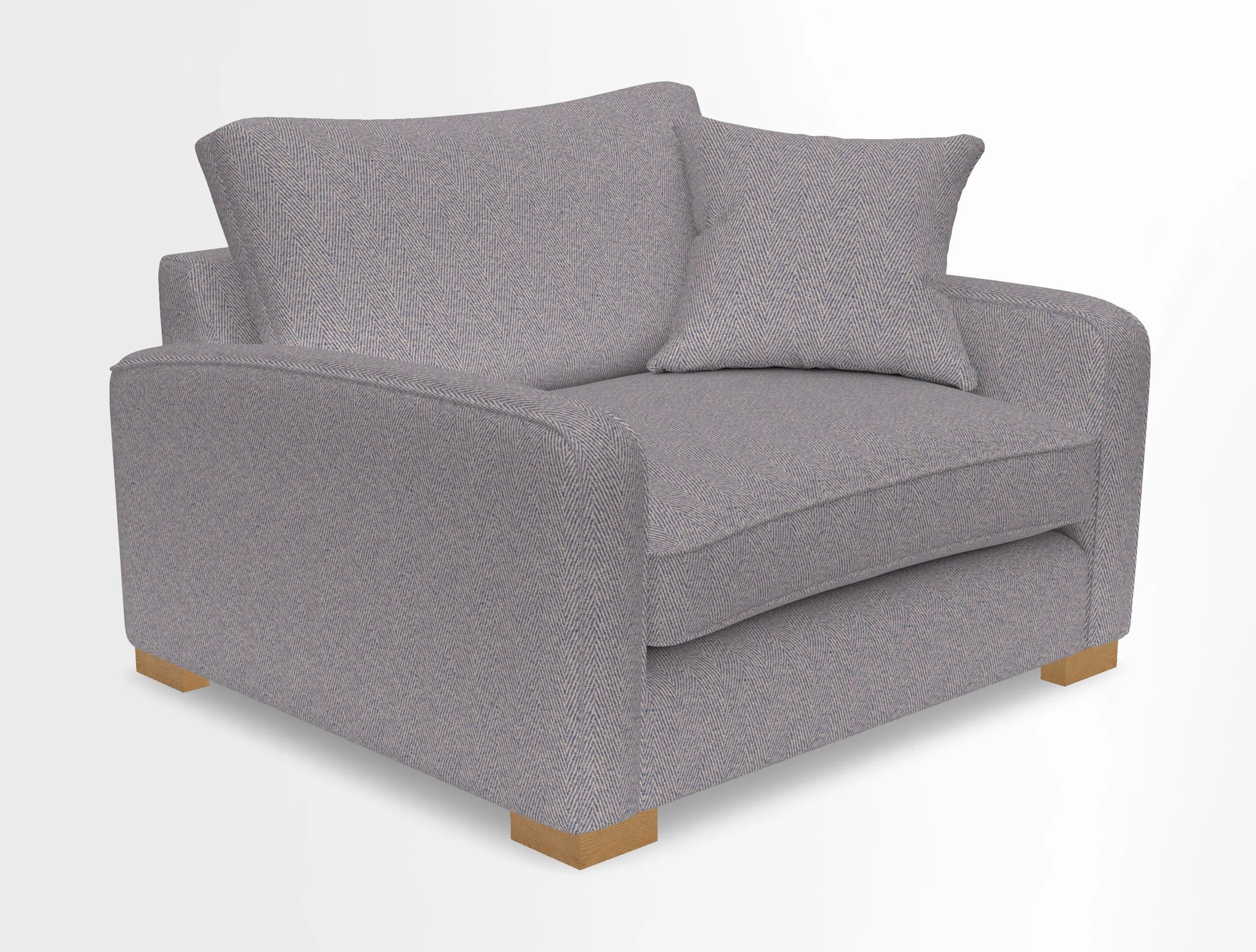 Brook Green snuggler in Two Tone Plain Biscuit