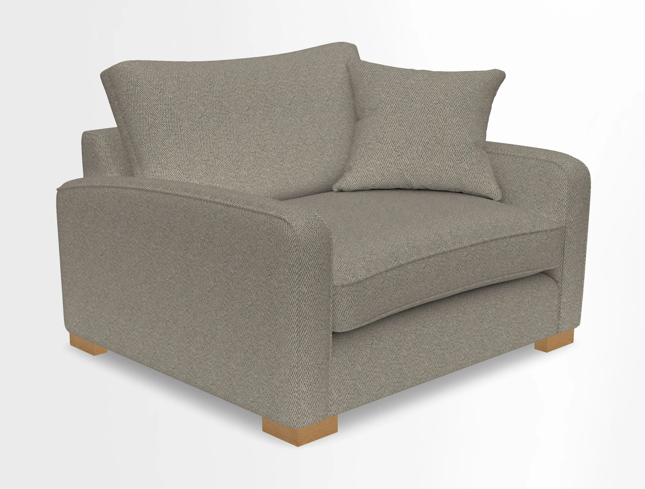 Brook Green snuggler in Two Tone Plain Biscuit