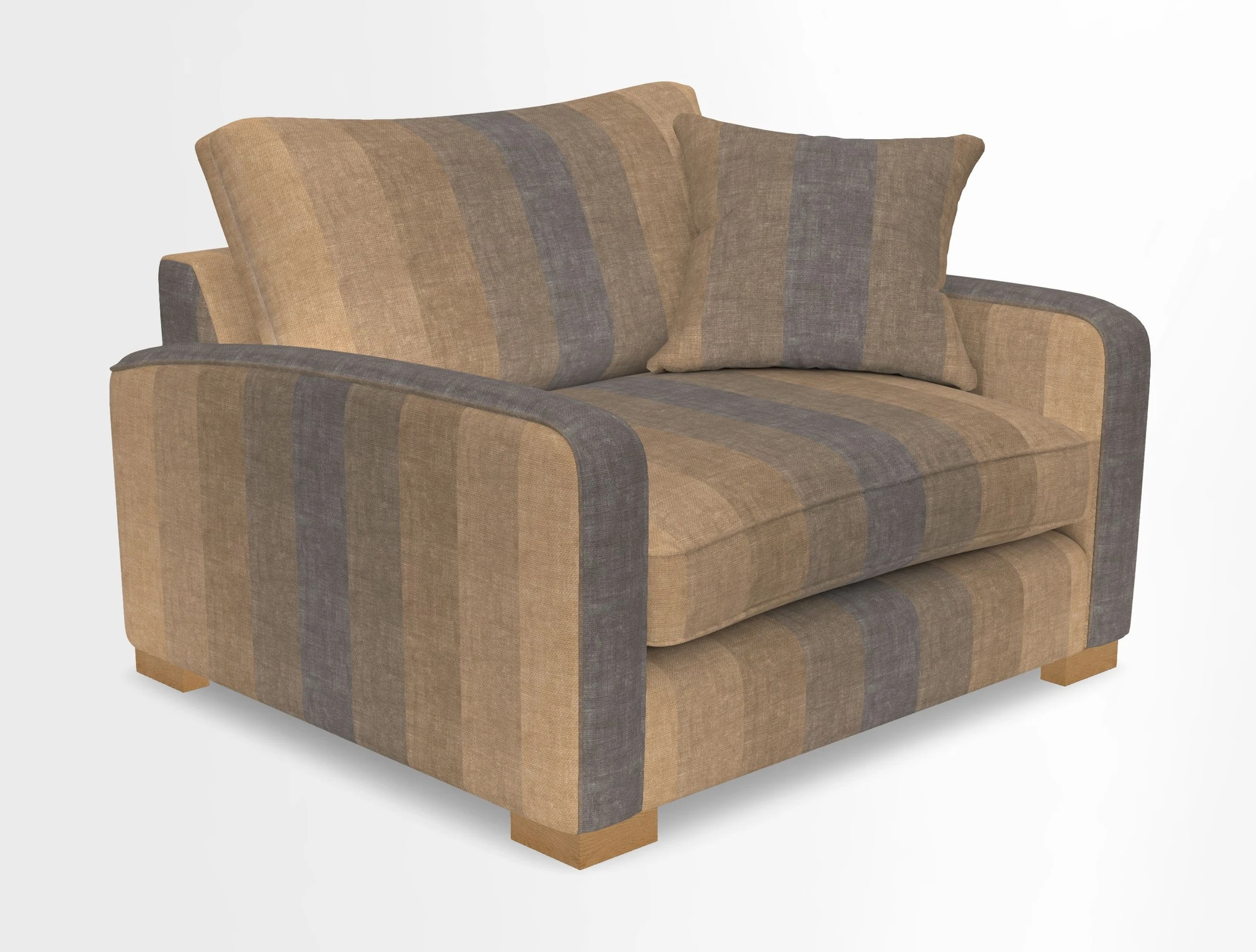 Brook Green snuggler in Two Tone Plain Biscuit