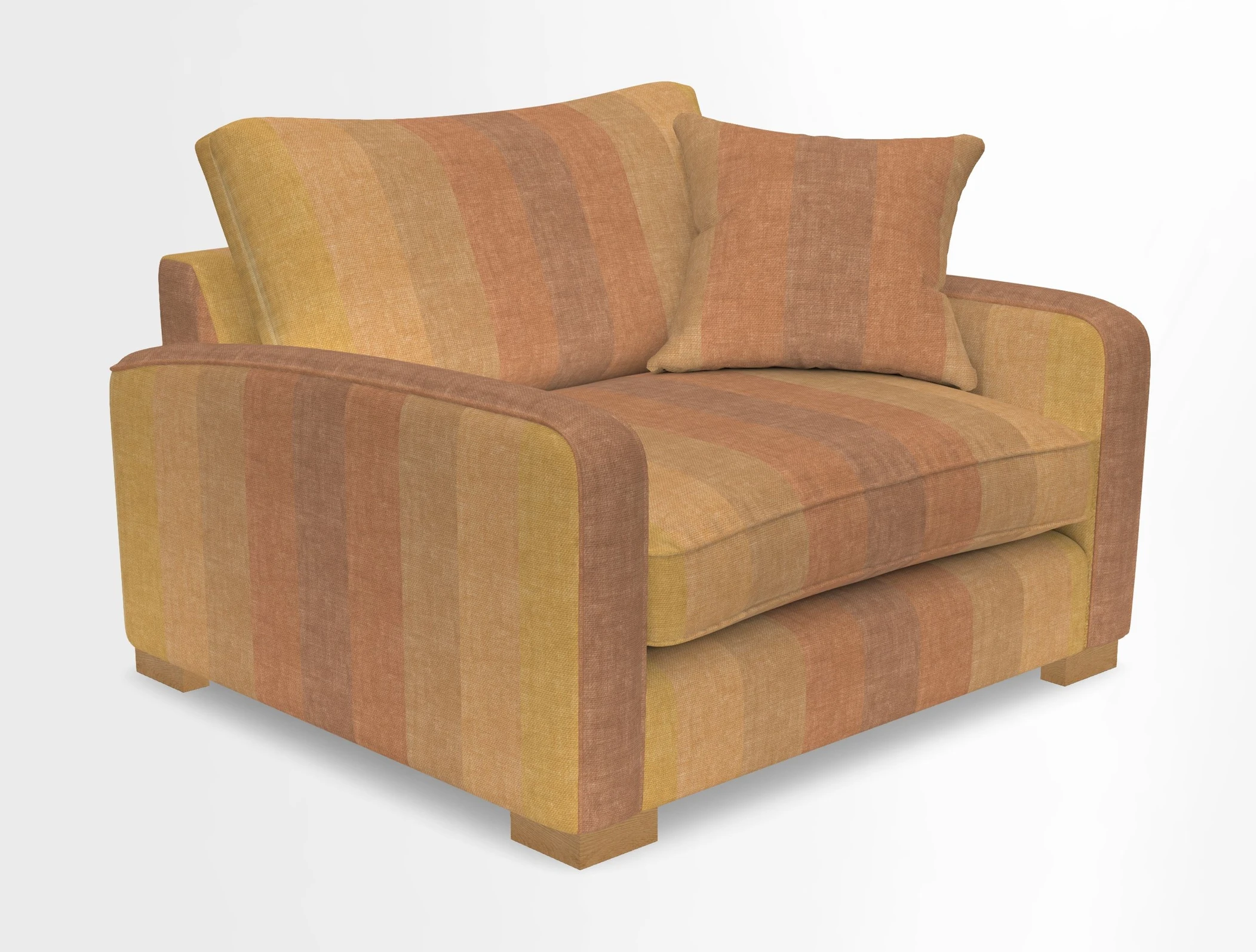 Brook Green snuggler in Two Tone Plain Biscuit