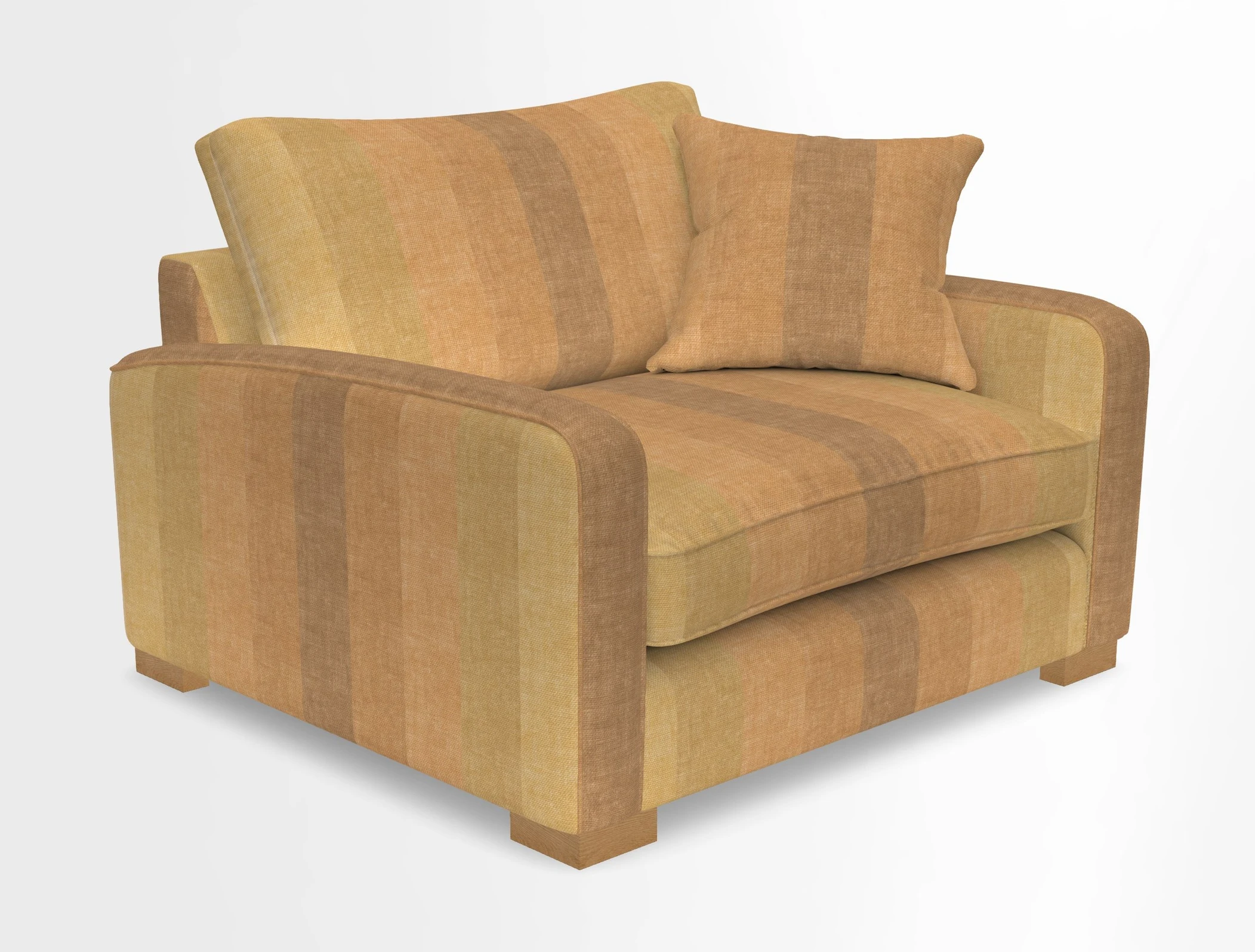 Brook Green snuggler in Two Tone Plain Biscuit