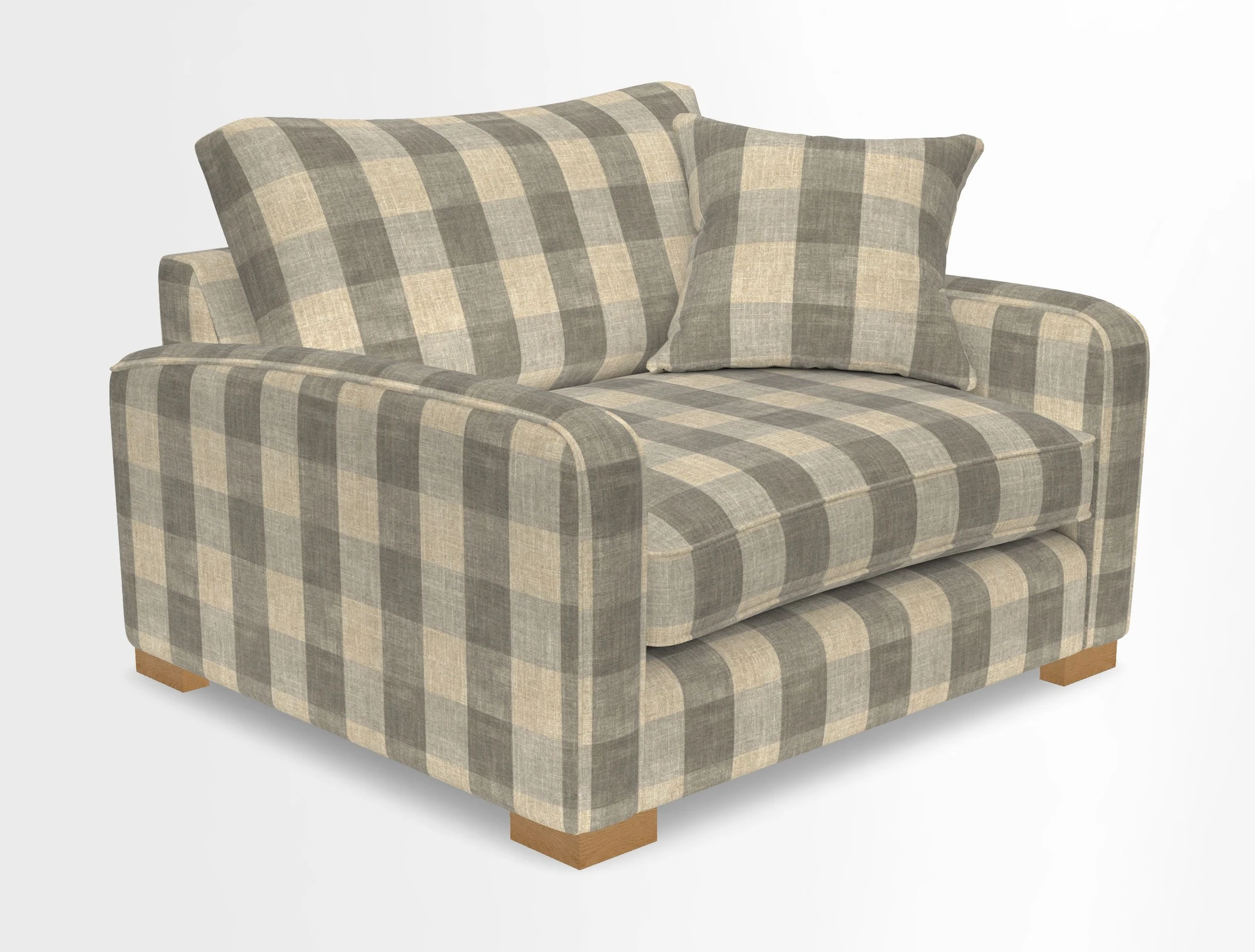 Brook Green snuggler in Two Tone Plain Biscuit