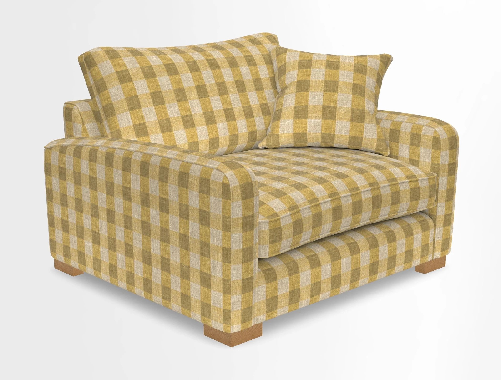 Brook Green snuggler in Two Tone Plain Biscuit
