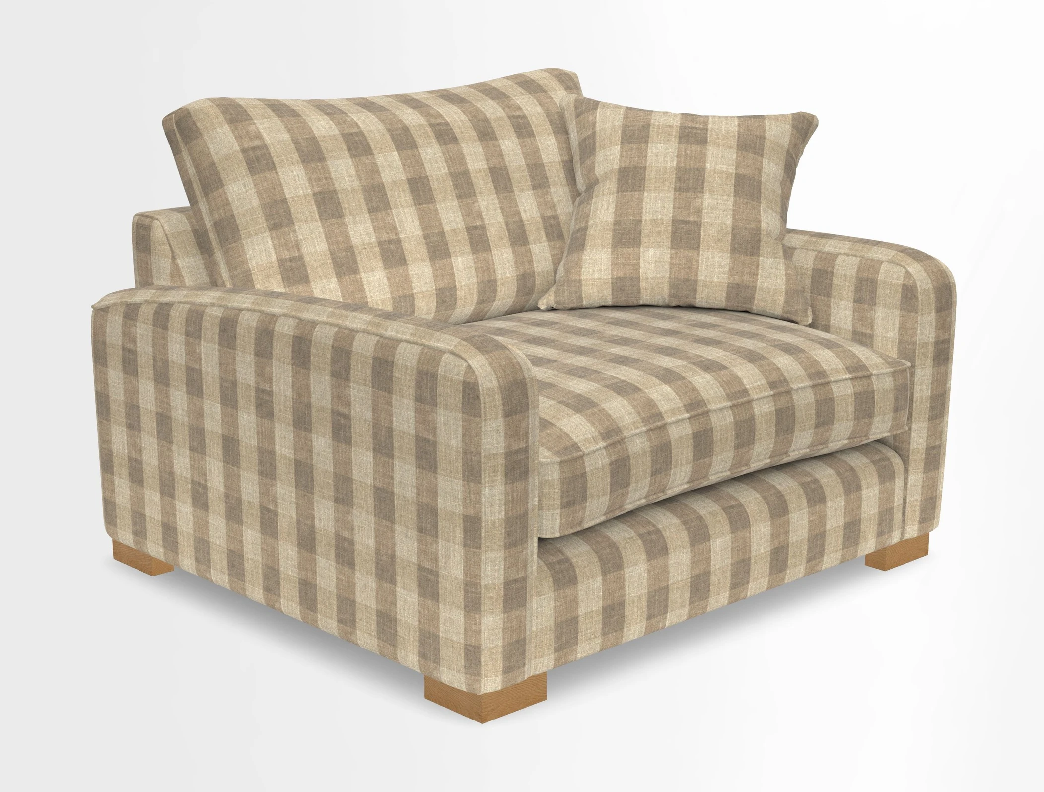 Brook Green snuggler in Two Tone Plain Biscuit