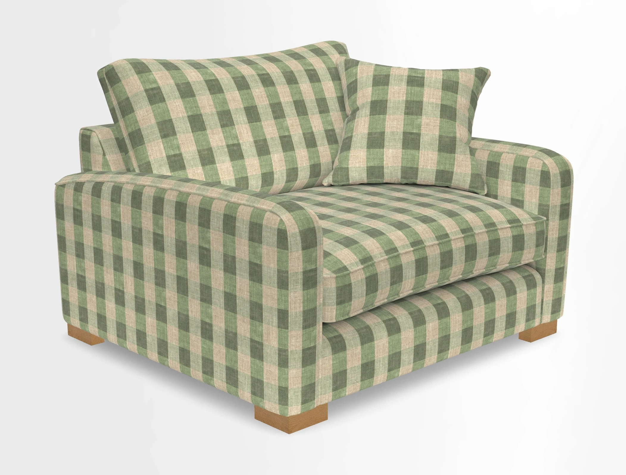 Brook Green snuggler in Two Tone Plain Biscuit