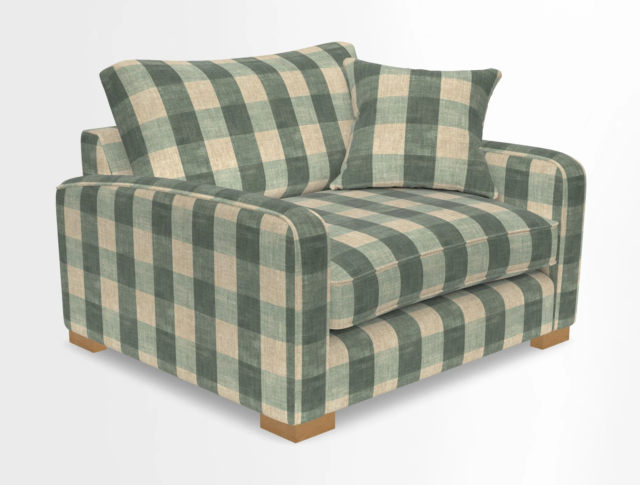Brook Green snuggler in Two Tone Plain Biscuit