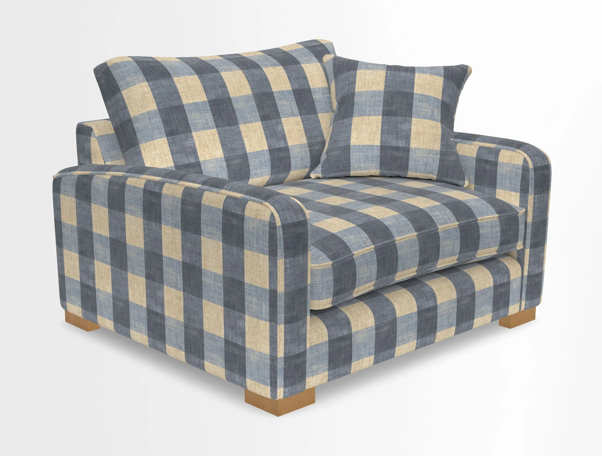 Brook Green snuggler in Two Tone Plain Biscuit